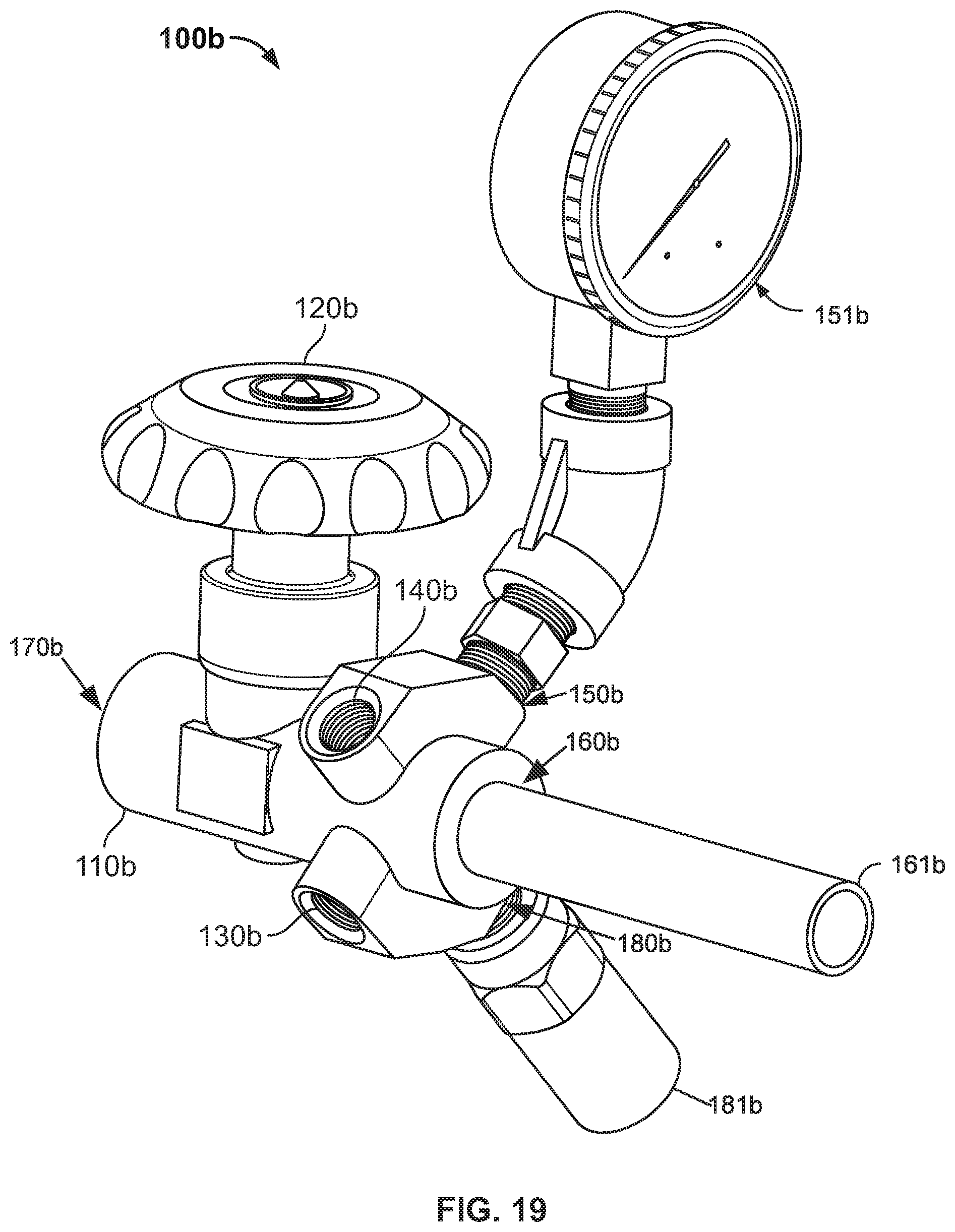 Patent US12338899 Figure 20 – Cryogenic cylinder control system, globe valve, and solenoid valve