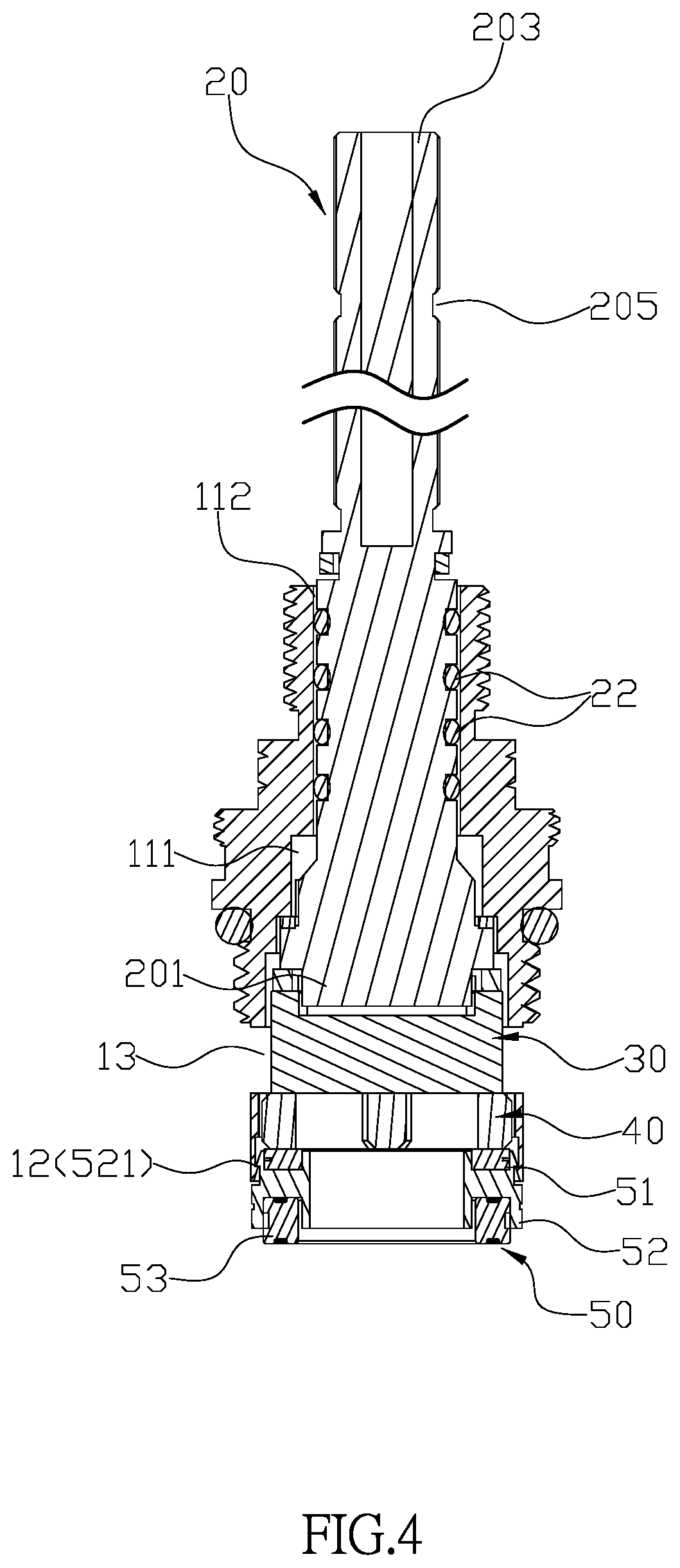Patent US12338900 Figure 4 – Ceramic control valve