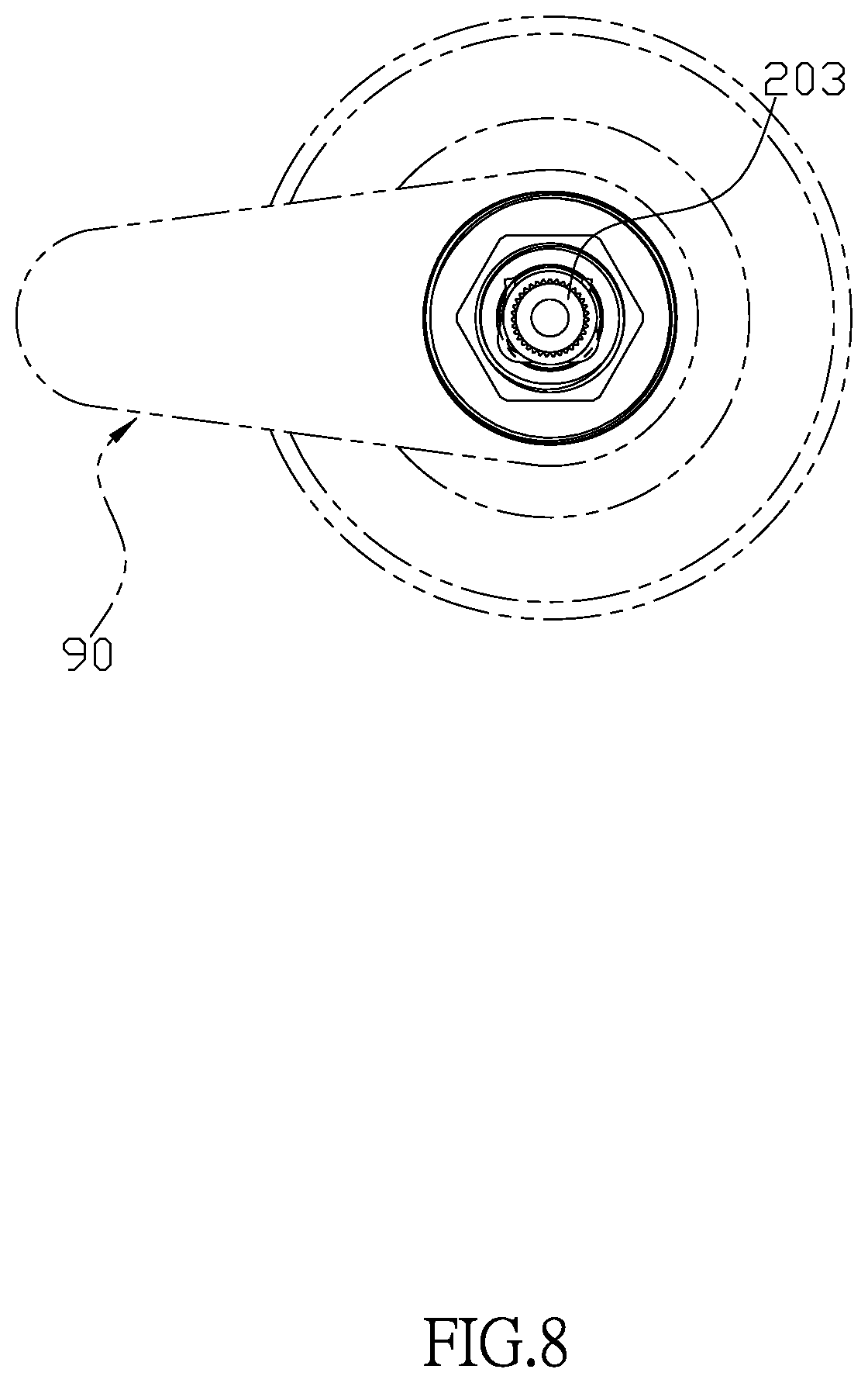 Patent US12338900 Figure 8 – Ceramic control valve