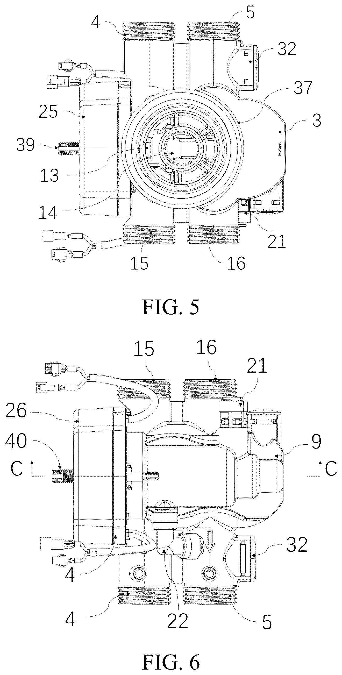 Patent US12338902 Figure 3 – Multi-way valve, water softener, and method for controlling water softener