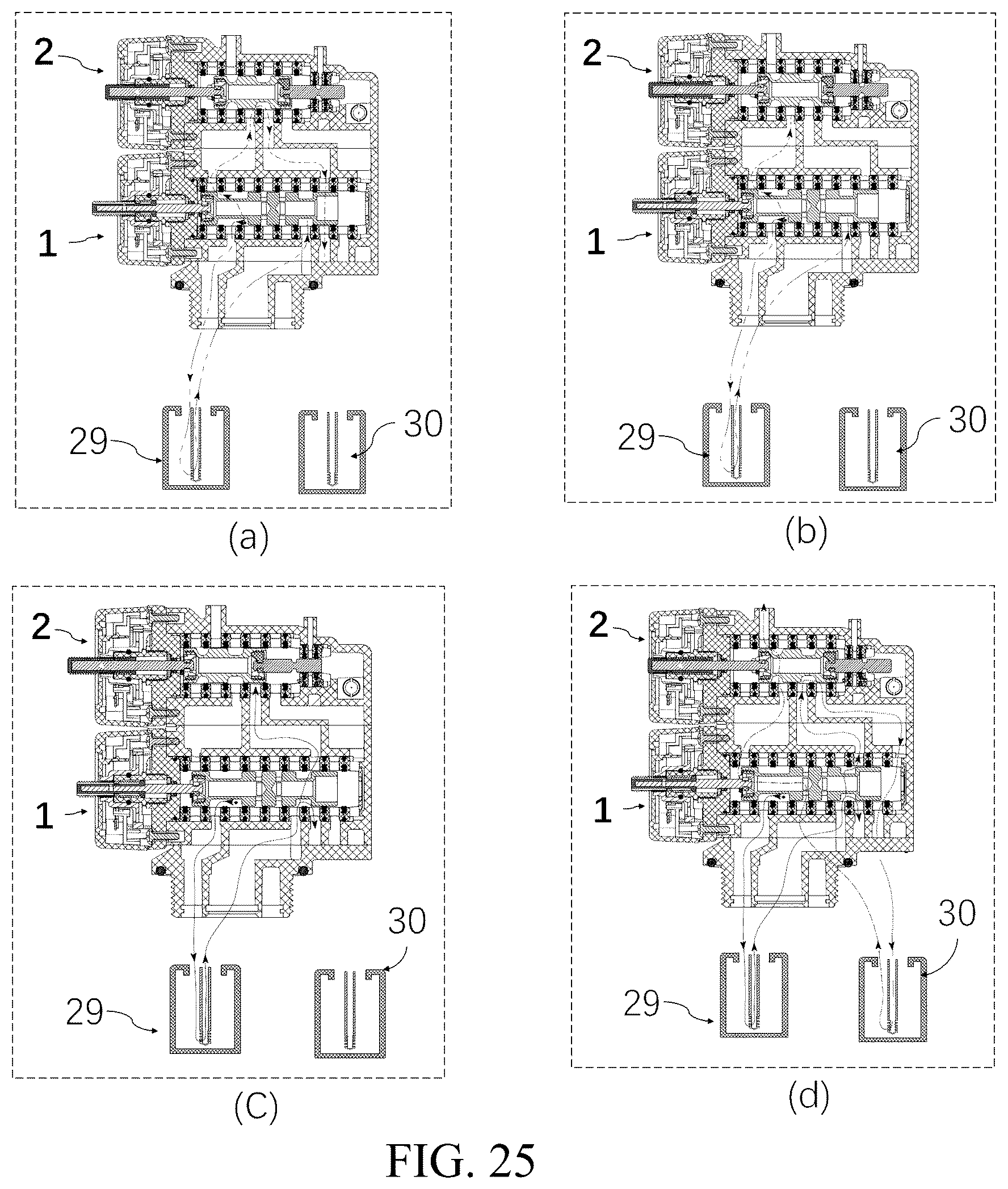Patent US12338902 Figure 13 – Multi-way valve, water softener, and method for controlling water softener