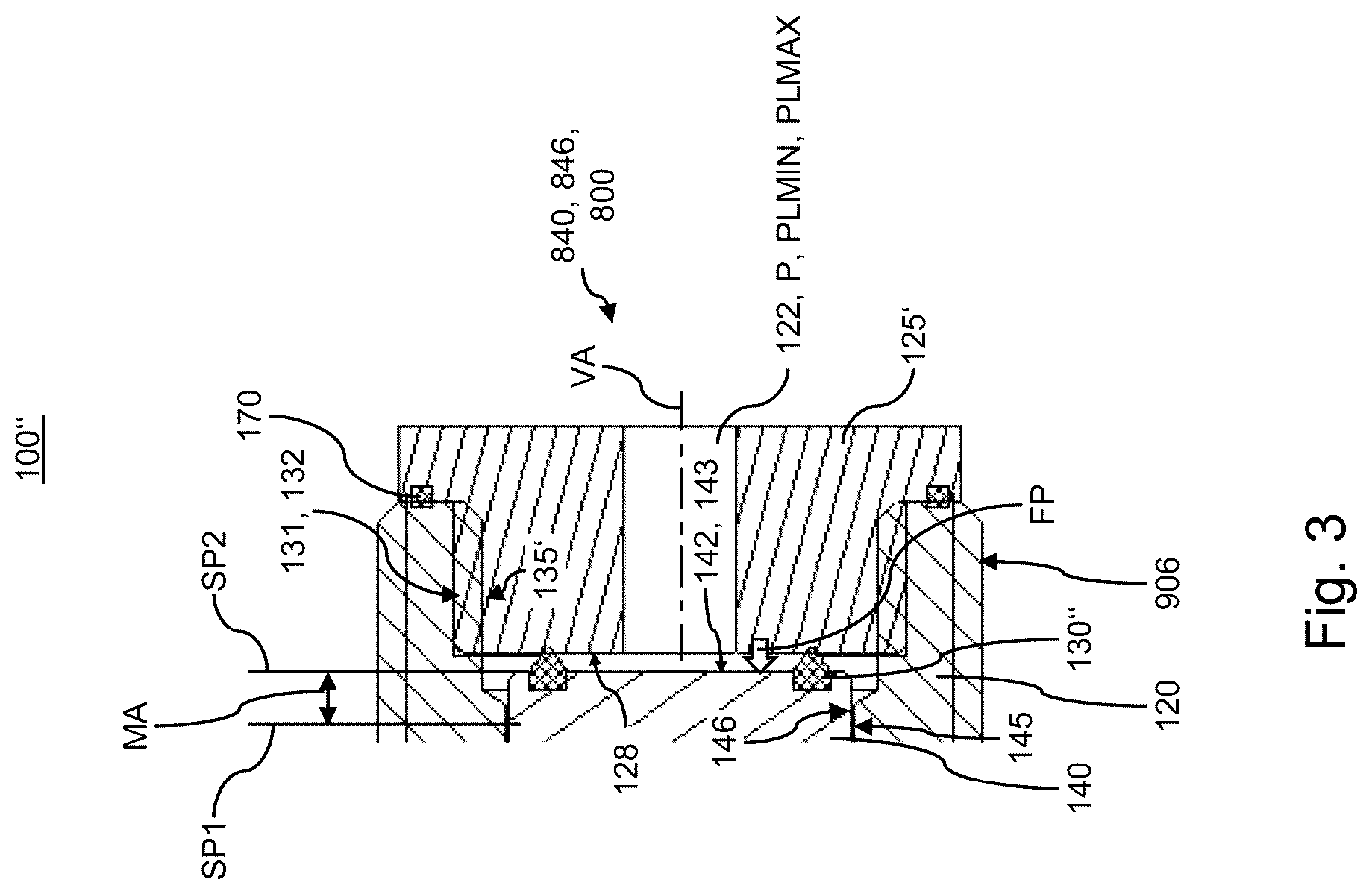 Patent US12338904 Figure 3 – Safety valve, pneumatic actuator, and vehicle