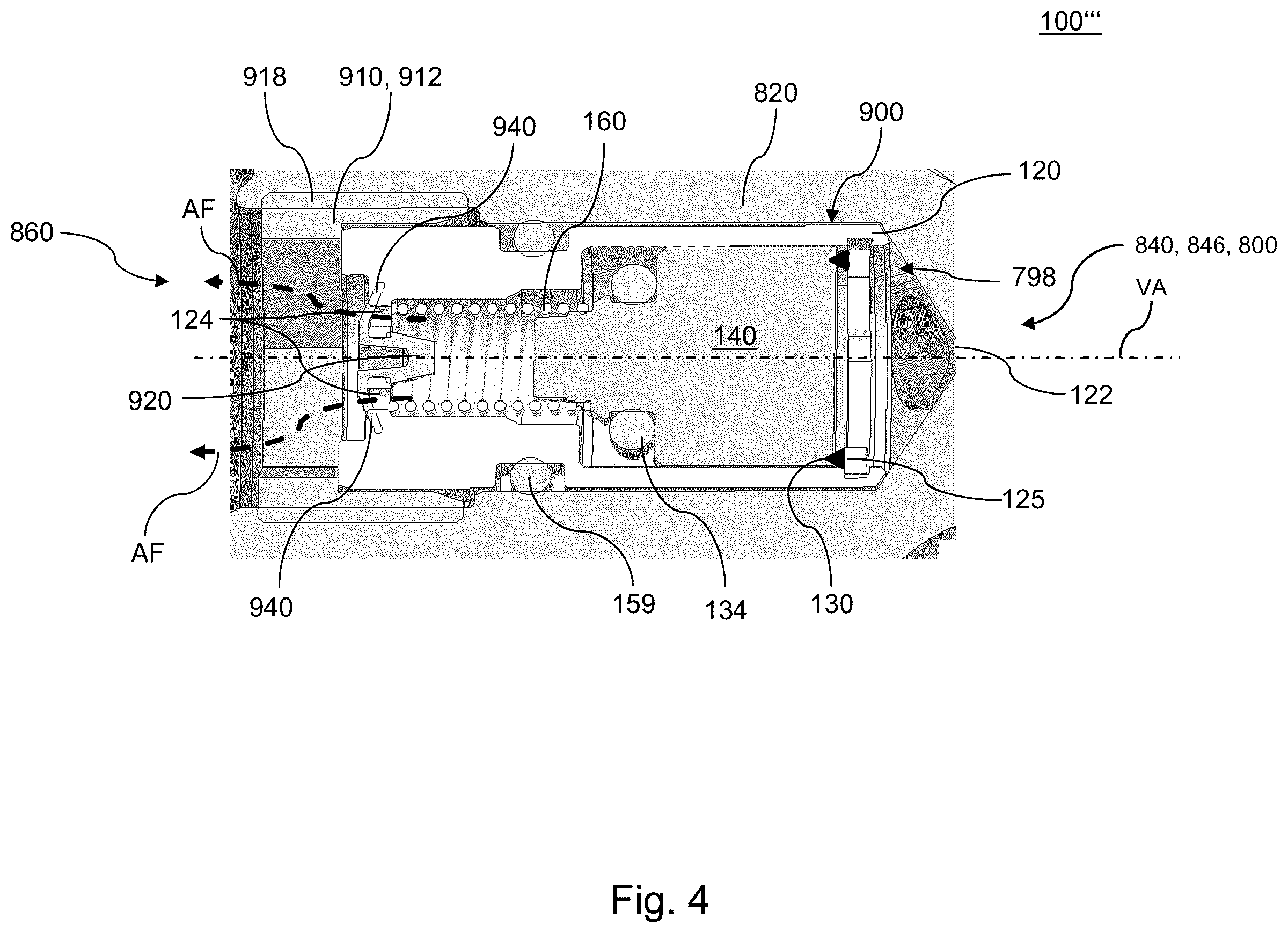 Patent US12338904 Figure 4 – Safety valve, pneumatic actuator, and vehicle