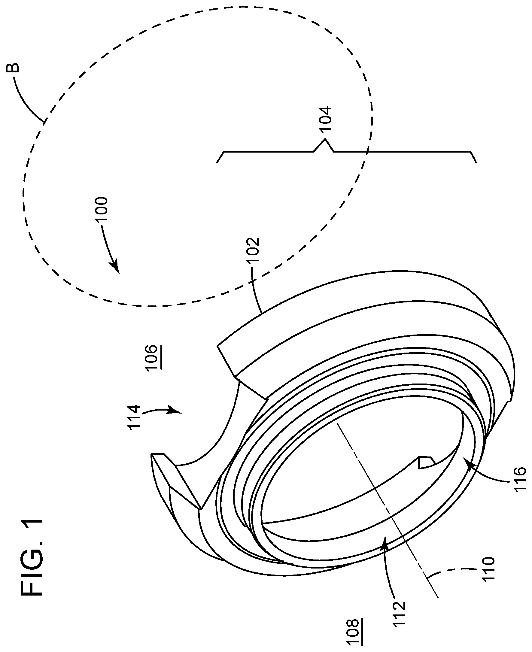 Patent US12338905 Figure 1 – Reducing noise in ball valves