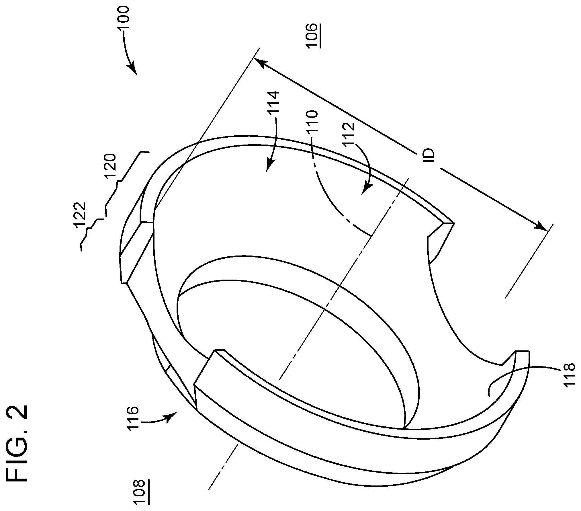 Patent US12338905 Figure 2 – Reducing noise in ball valves