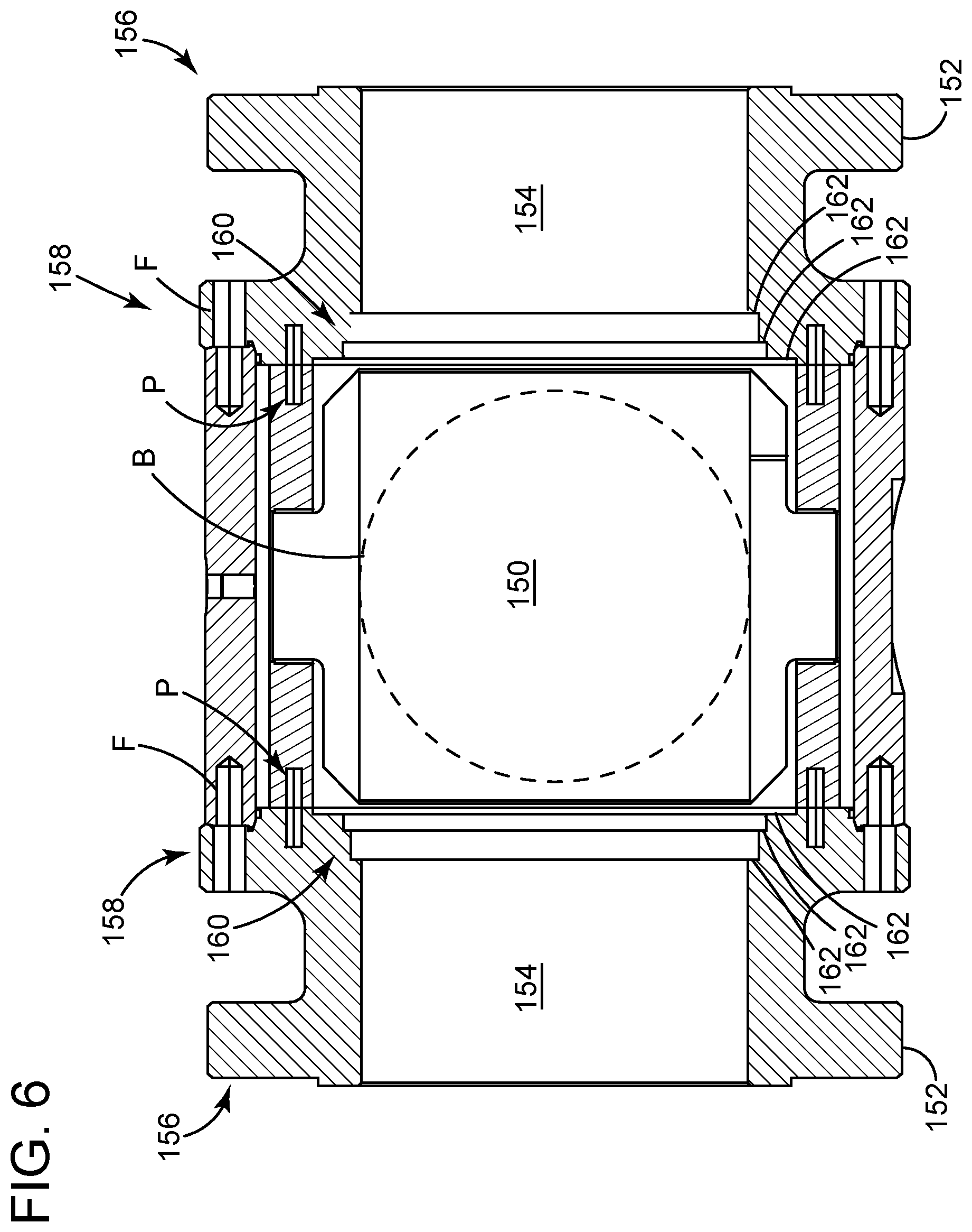 Patent US12338905 Figure 6 – Reducing noise in ball valves