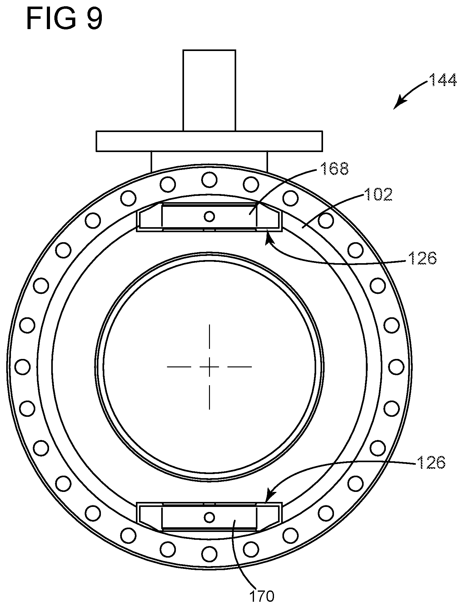 Patent US12338905 Figure 9 – Reducing noise in ball valves