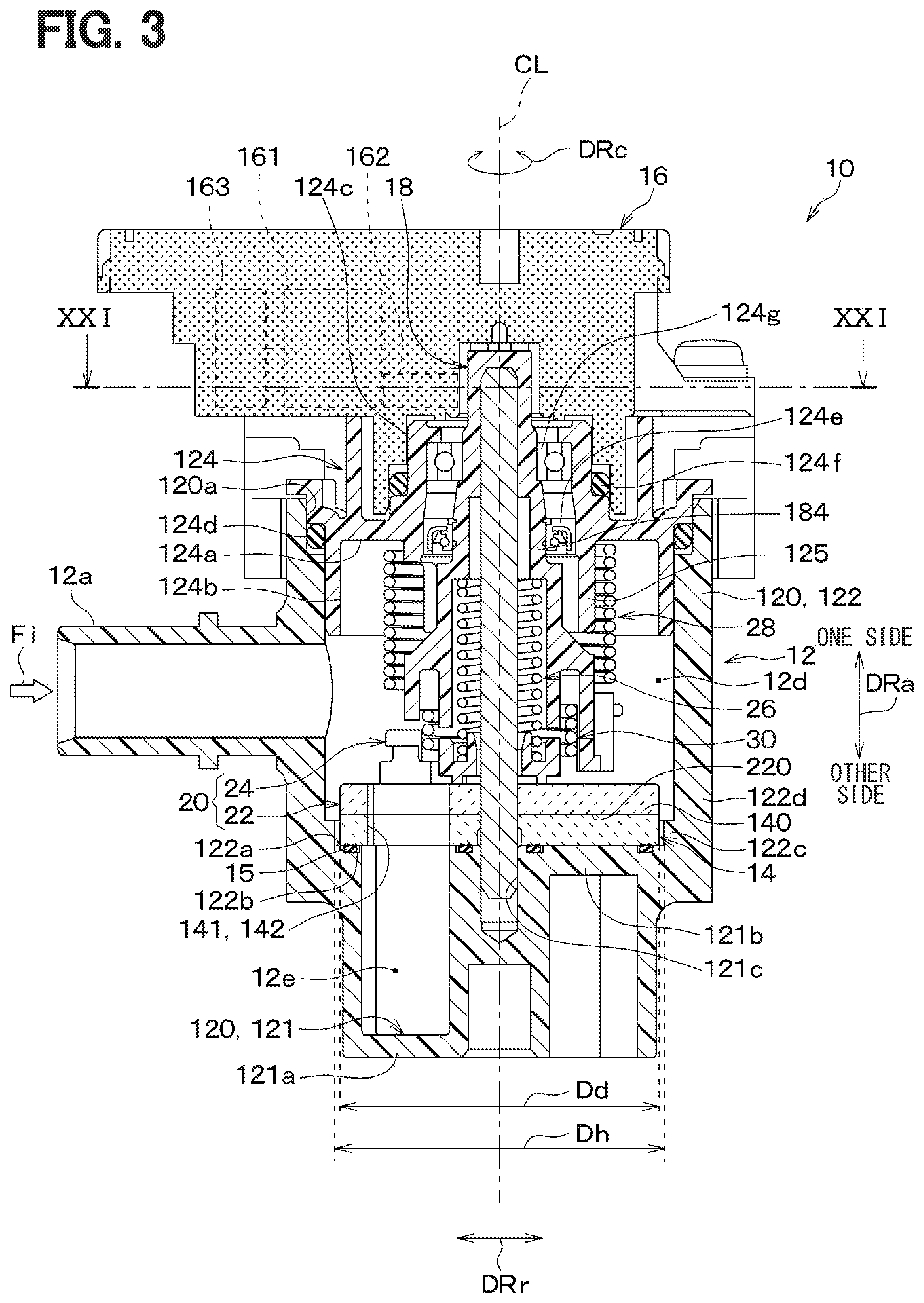 Patent US12338906 Figure 3 – Valve device