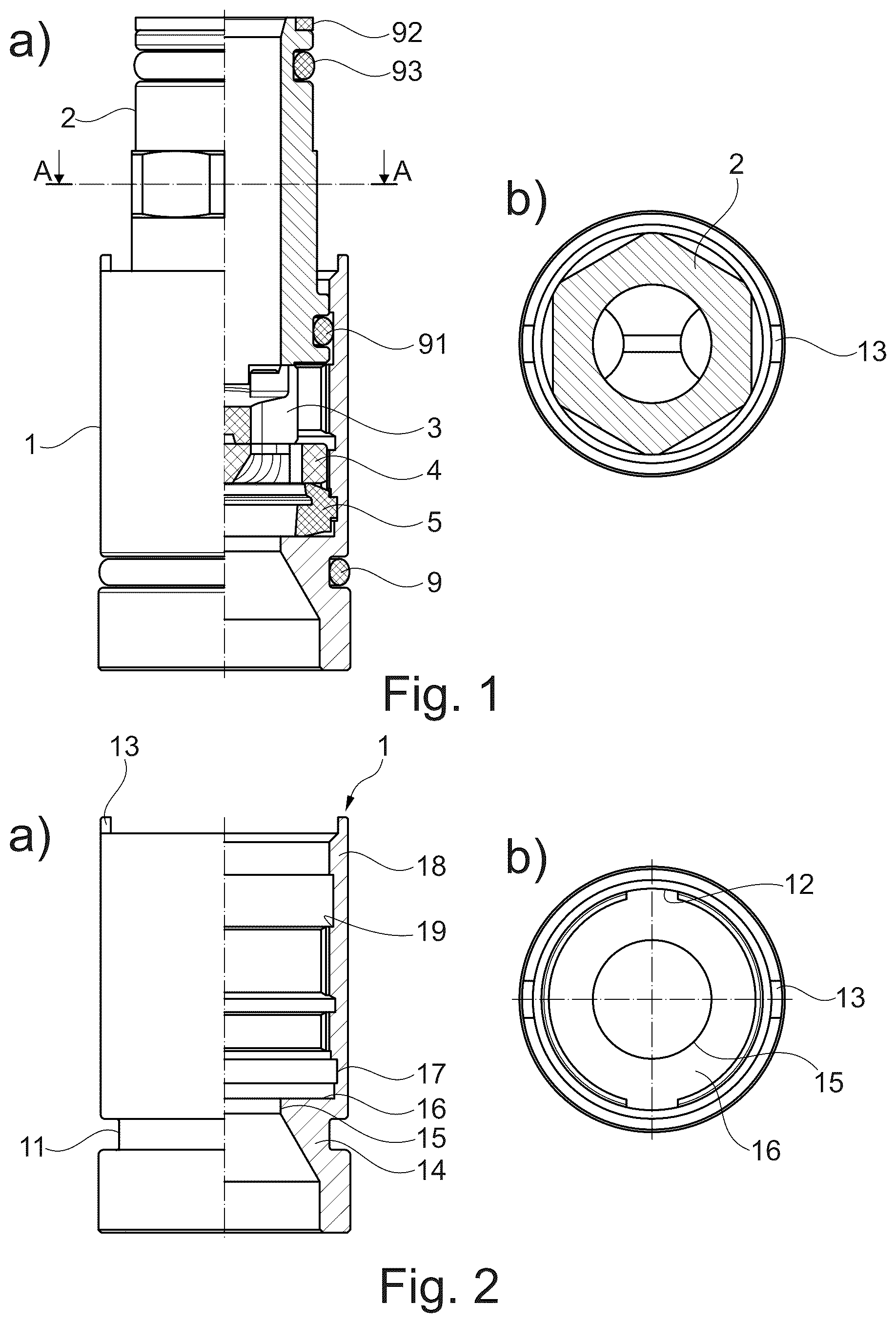 Patent US12338907 Figure 1 – Valve cartridge