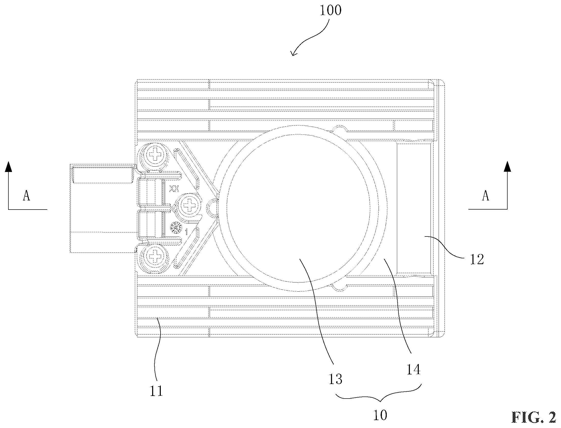 Patent US12338909 Figure 2 – Electronic control actuator, exhaust gas treatment system, and vehicle comprising exhaust gas treatment system