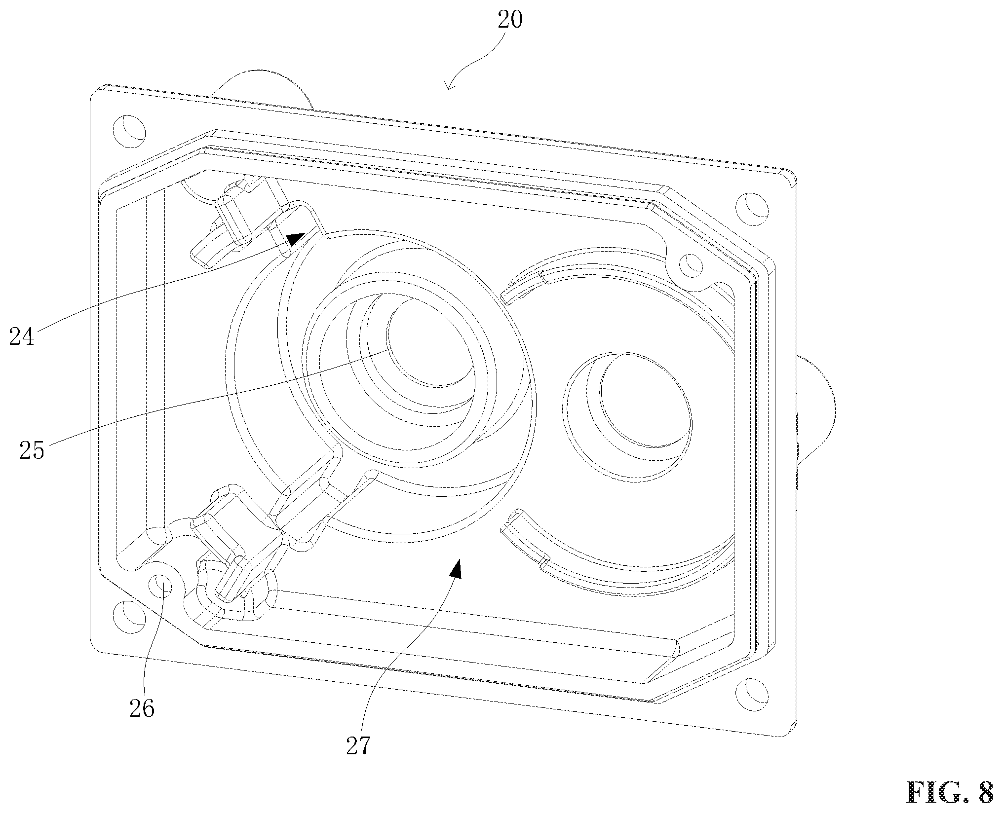 Patent US12338909 Figure 8 – Electronic control actuator, exhaust gas treatment system, and vehicle comprising exhaust gas treatment system