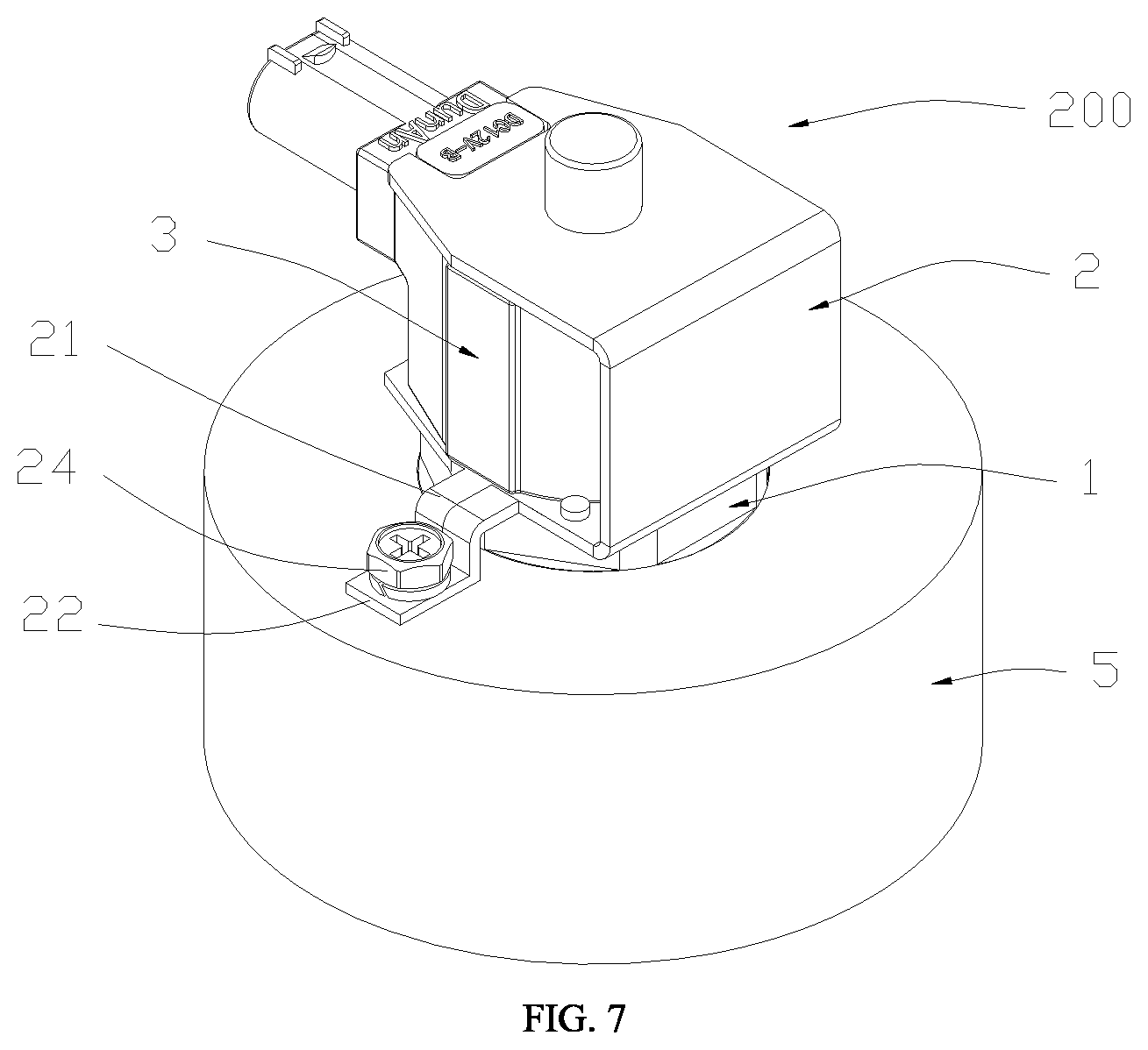 Patent US12338910 Figure 5 – Electromagnetic valve and electromagnetic valve assembly