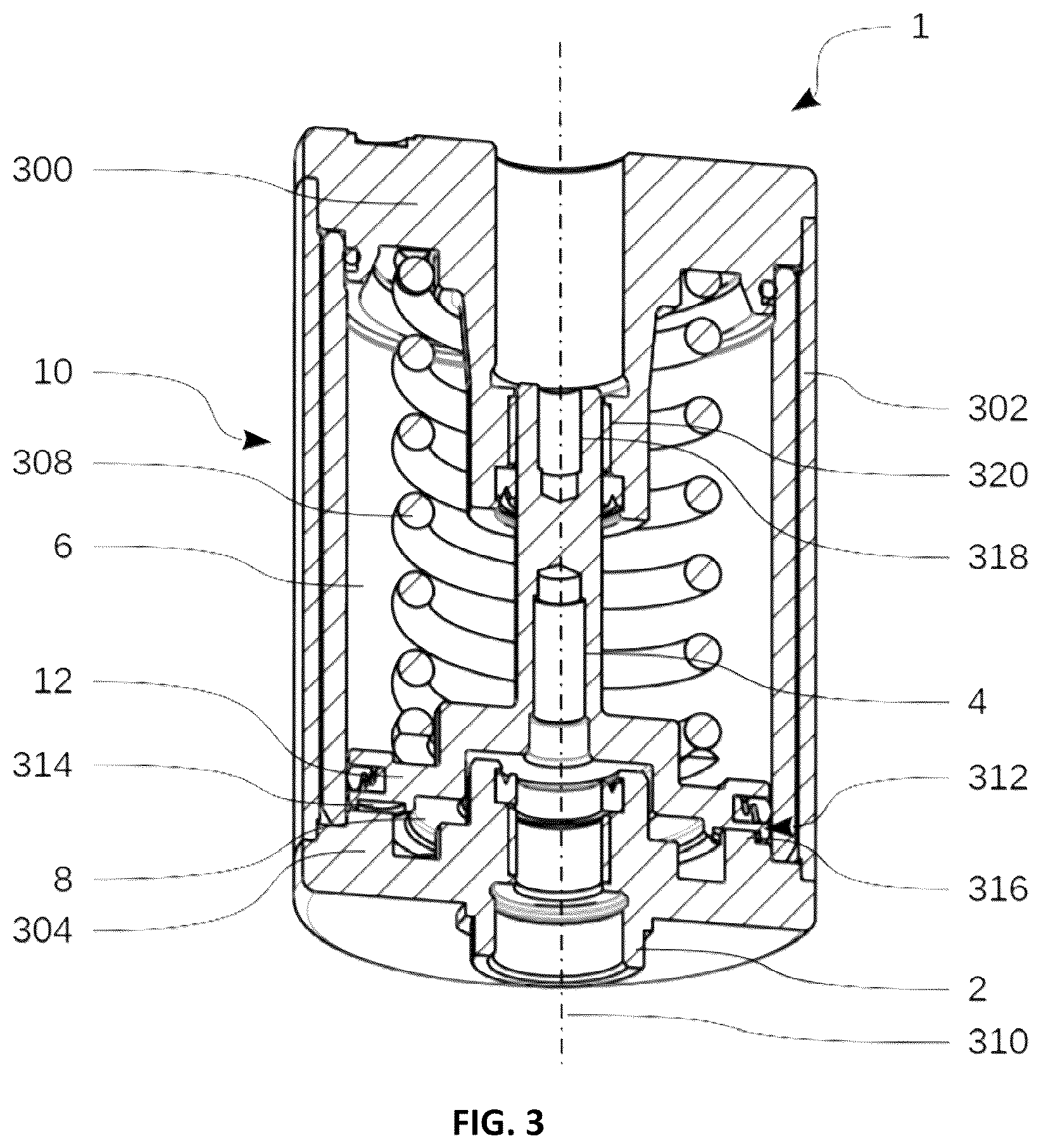 Patent US12338912 Figure 3 – Valve actuator, valve assembly and method