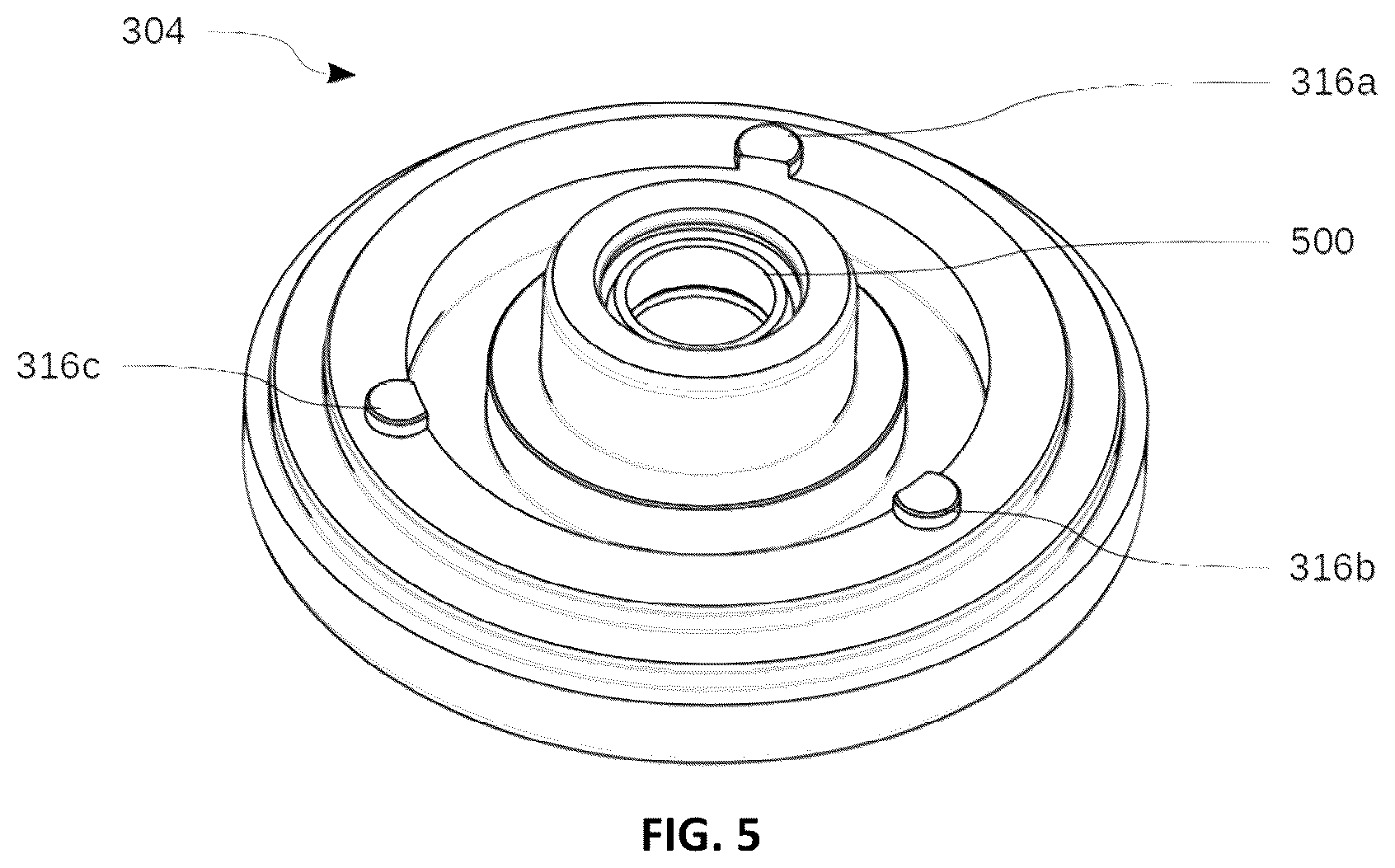Patent US12338912 Figure 5 – Valve actuator, valve assembly and method