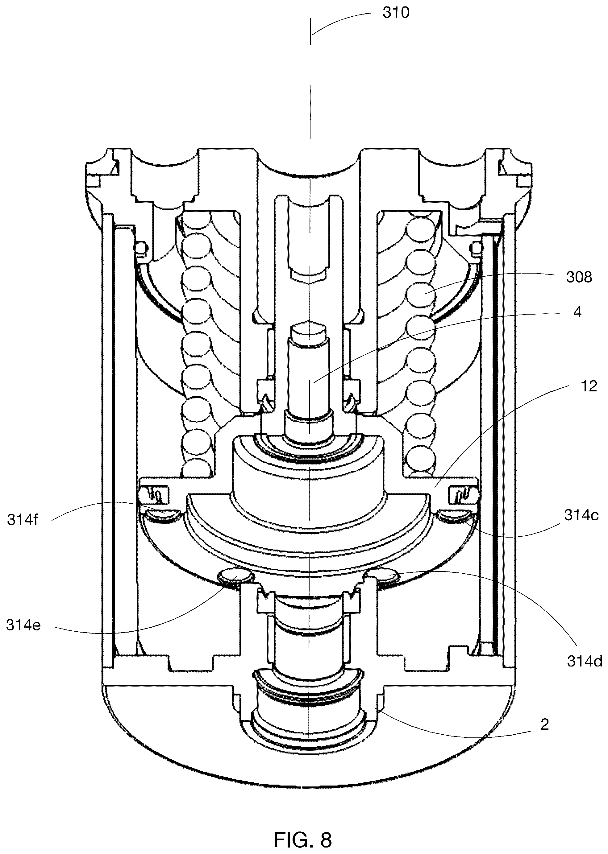 Patent US12338912 Figure 8 – Valve actuator, valve assembly and method