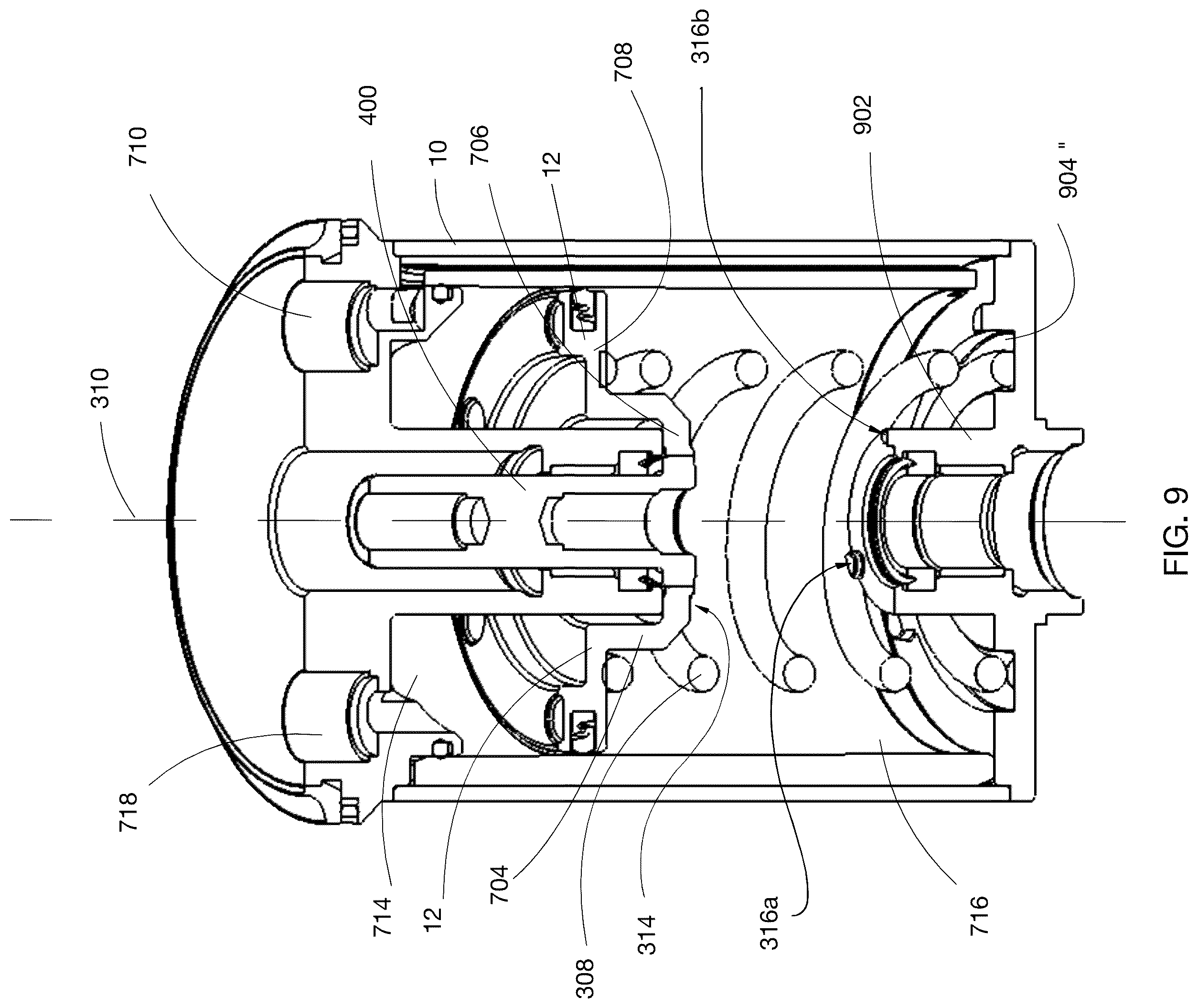 Patent US12338912 Figure 9 – Valve actuator, valve assembly and method