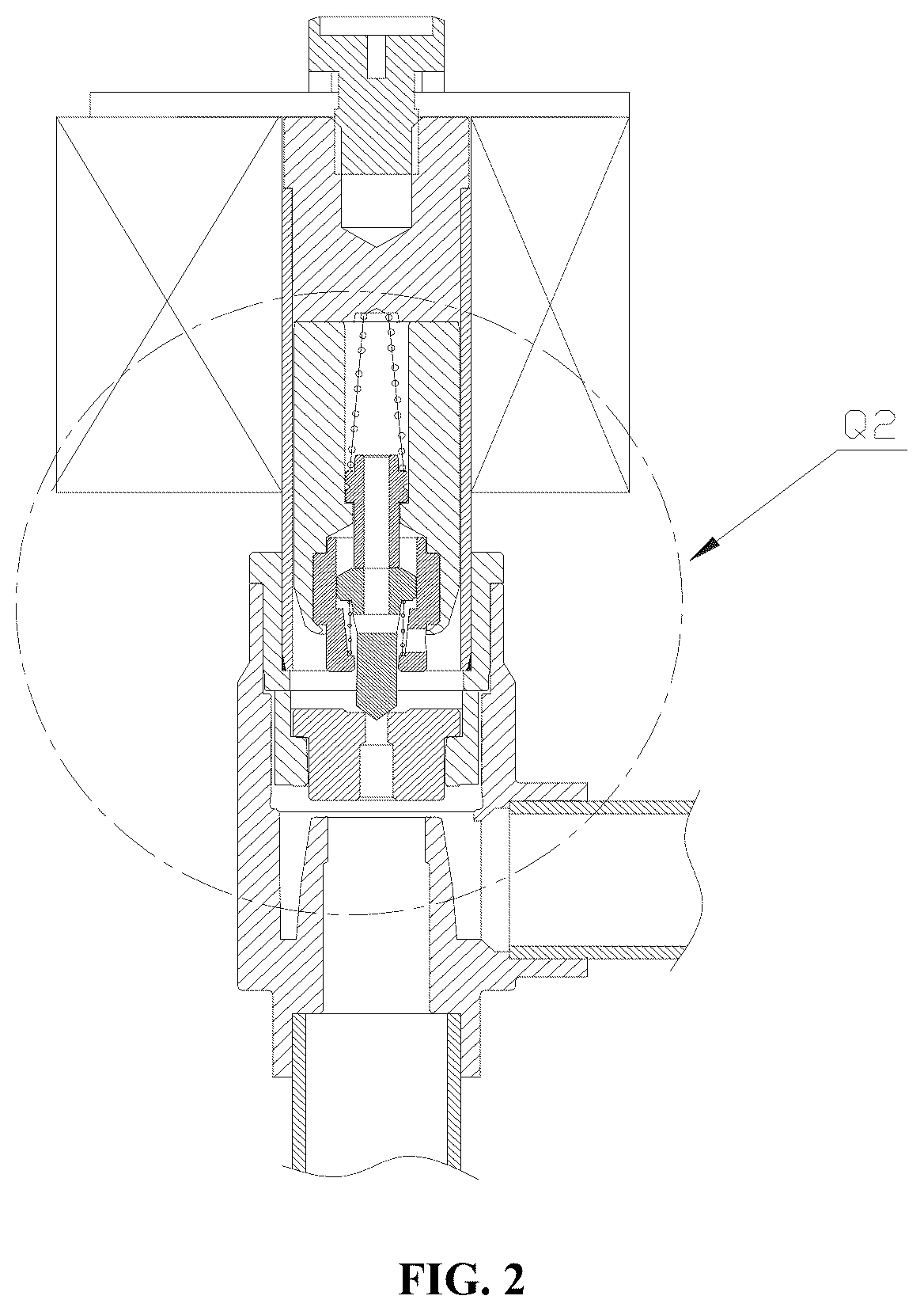Patent US12338913 Figure 2 – Electromagnetic valve