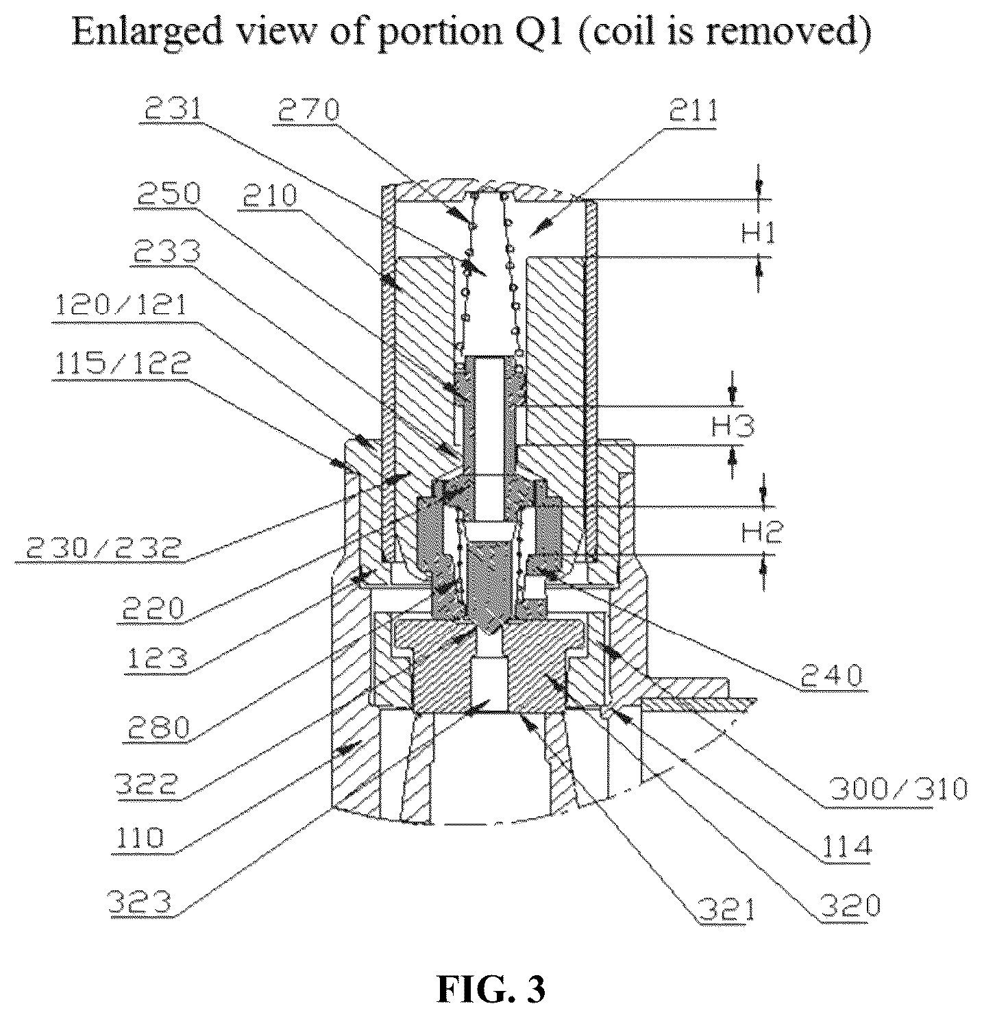 Patent US12338913 Figure 3 – Electromagnetic valve