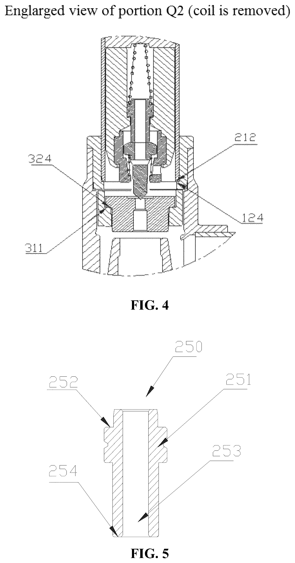 Patent US12338913 Figure 4 – Electromagnetic valve