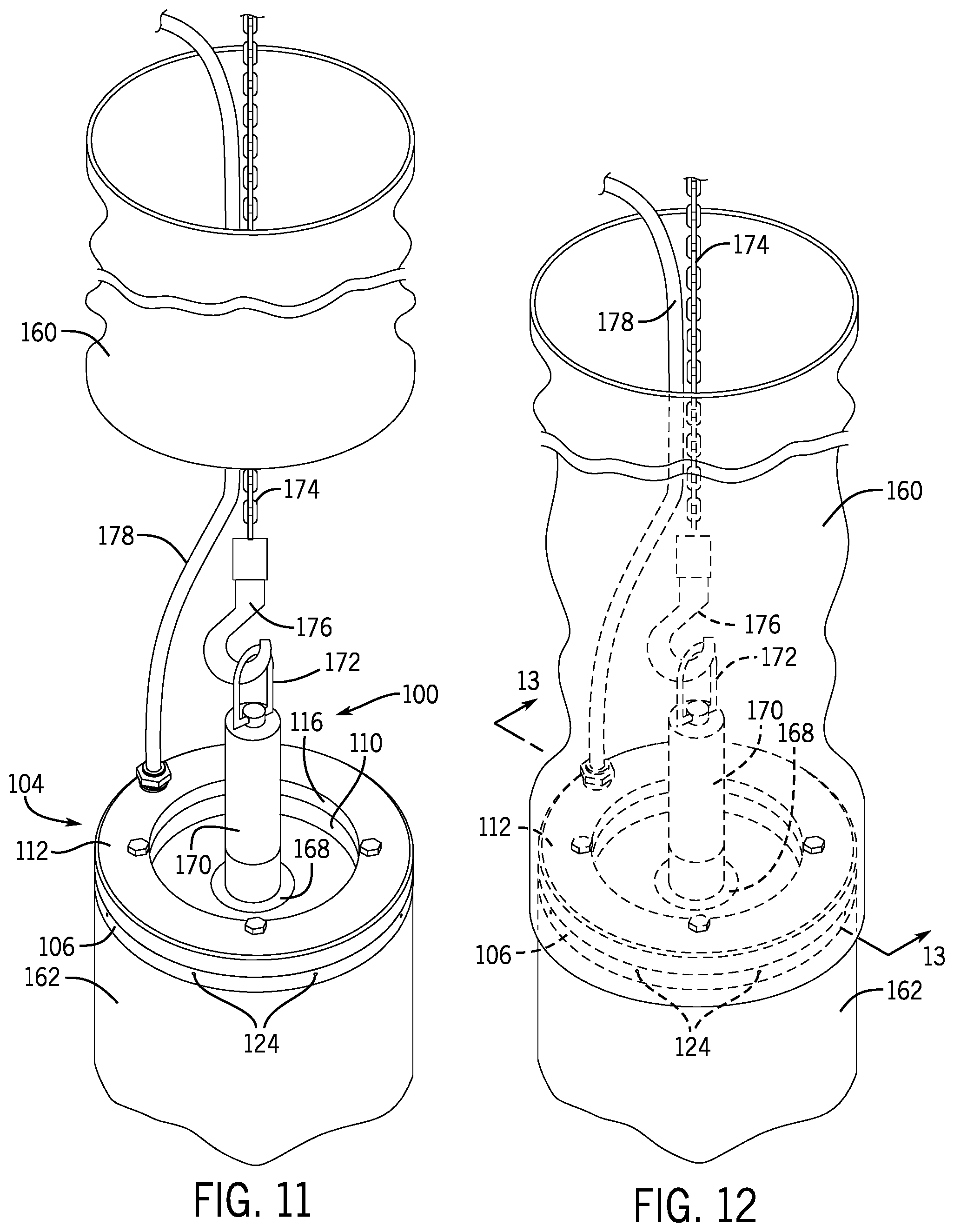 Patent US12338918 Figure 6 – Roll end air fitting adapter and method of using same