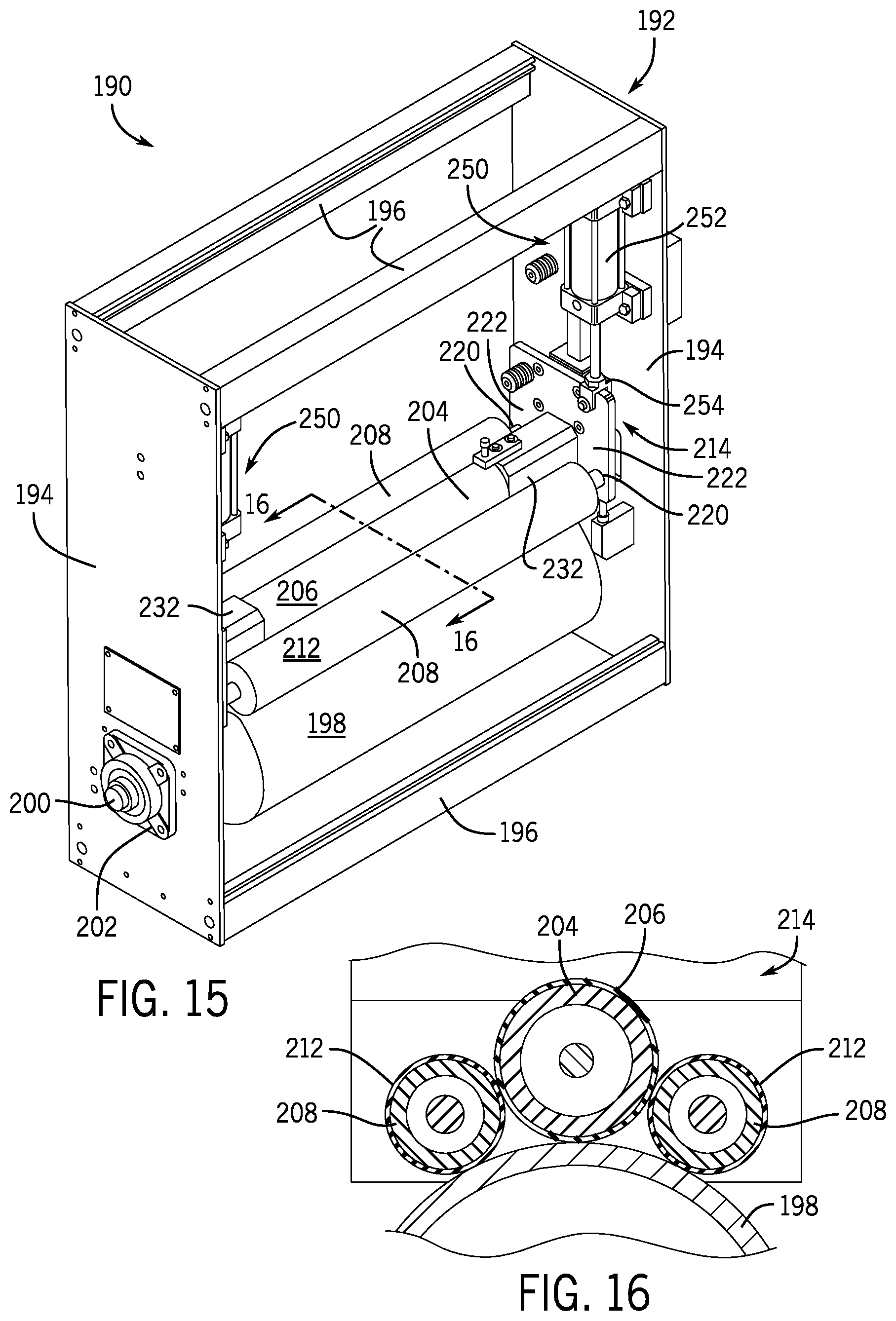 Patent US12338918 Figure 8 – Roll end air fitting adapter and method of using same