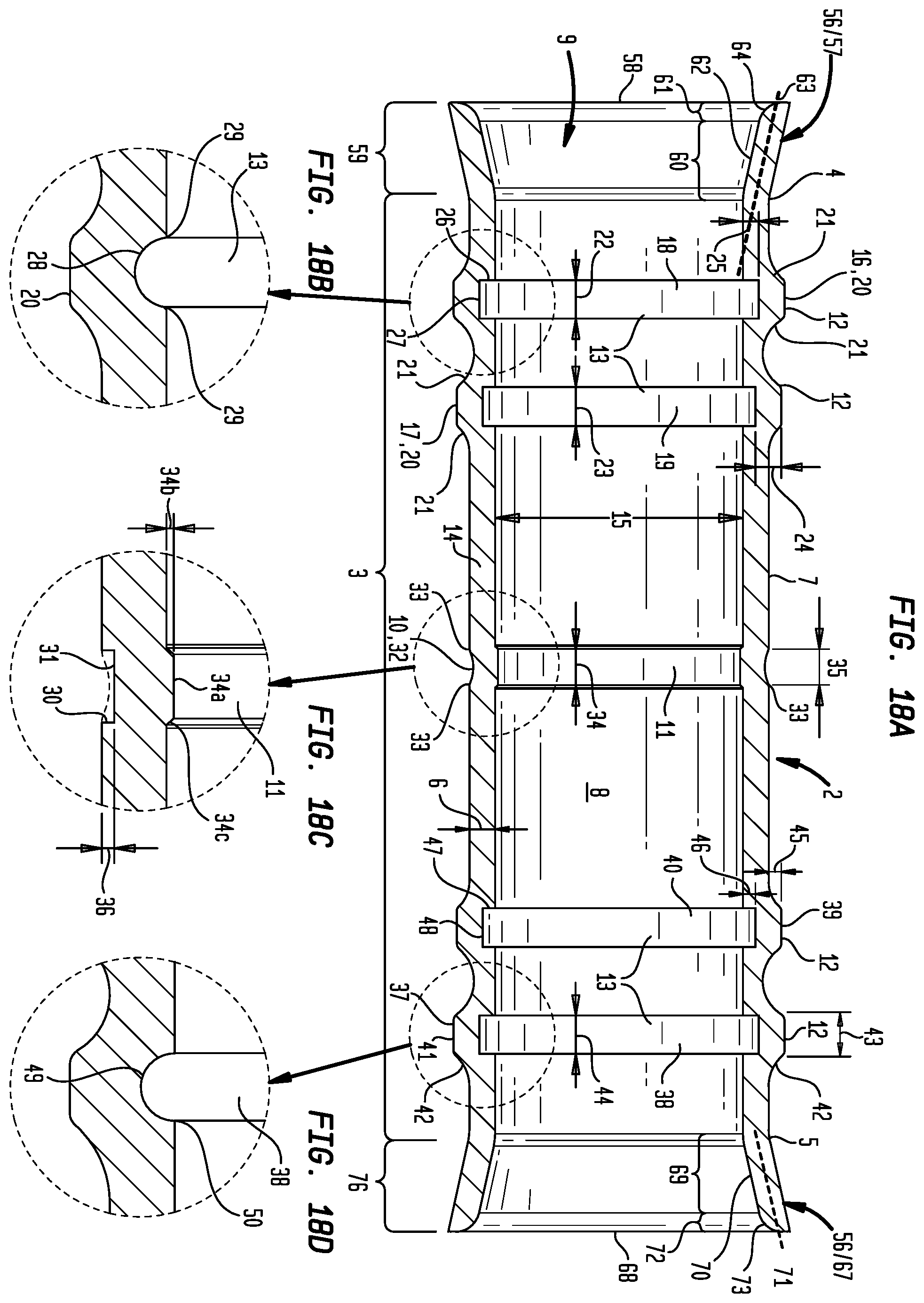 Patent US12338919 Figure 18 – Oil and gas pipe connector