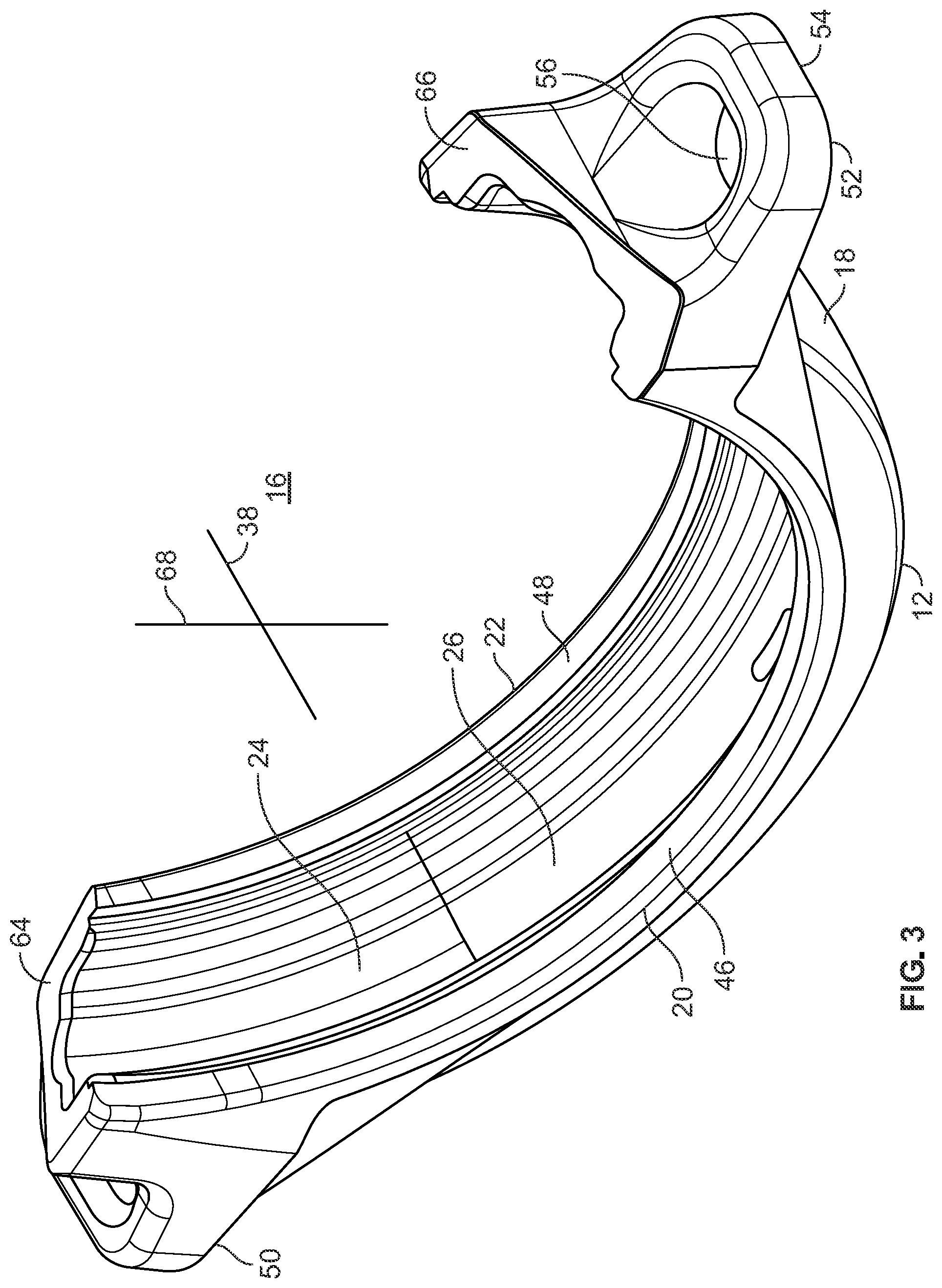 Patent US12338920 Figure 3 – Enhanced stability gasket and coupling