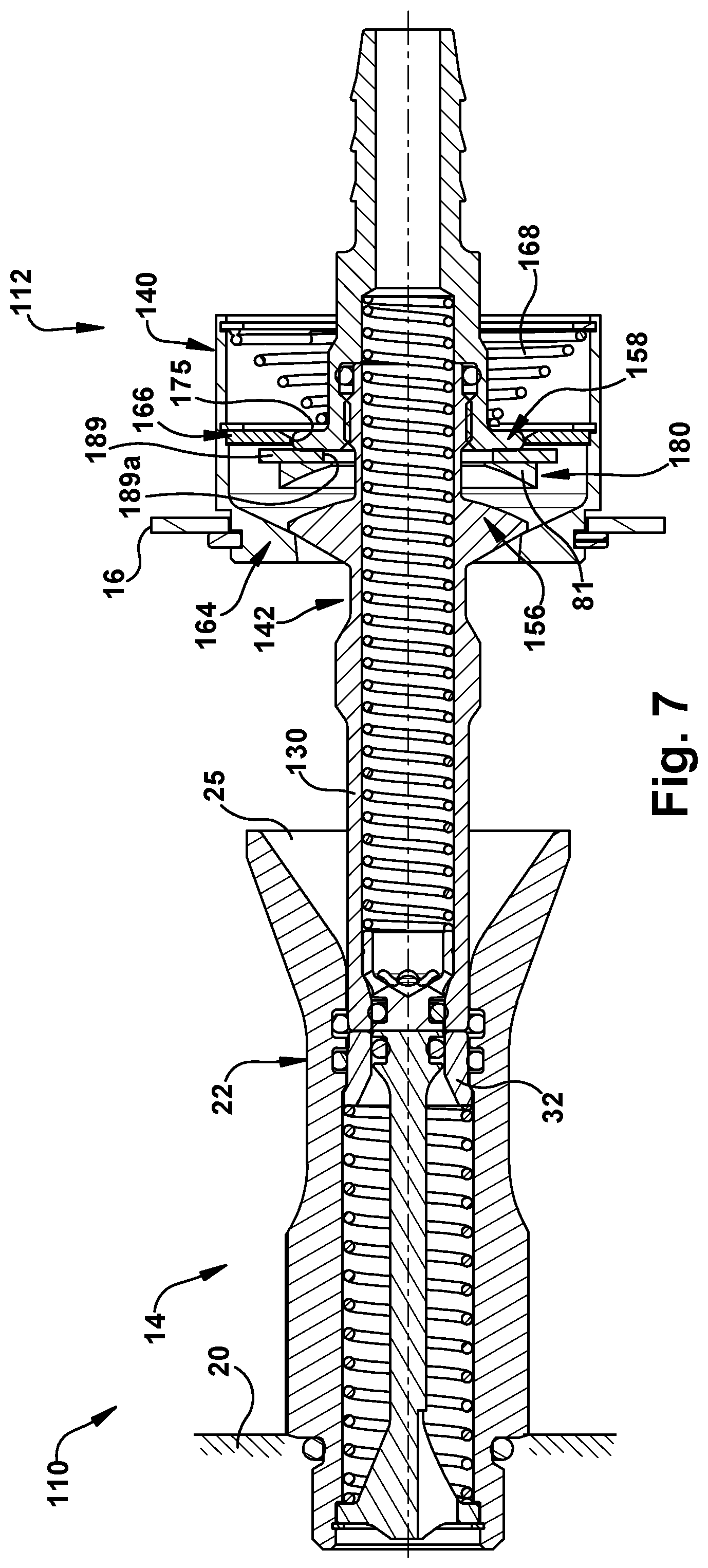 Patent US12338922 Figure 7 – Self-centering blind mate fluid coupling