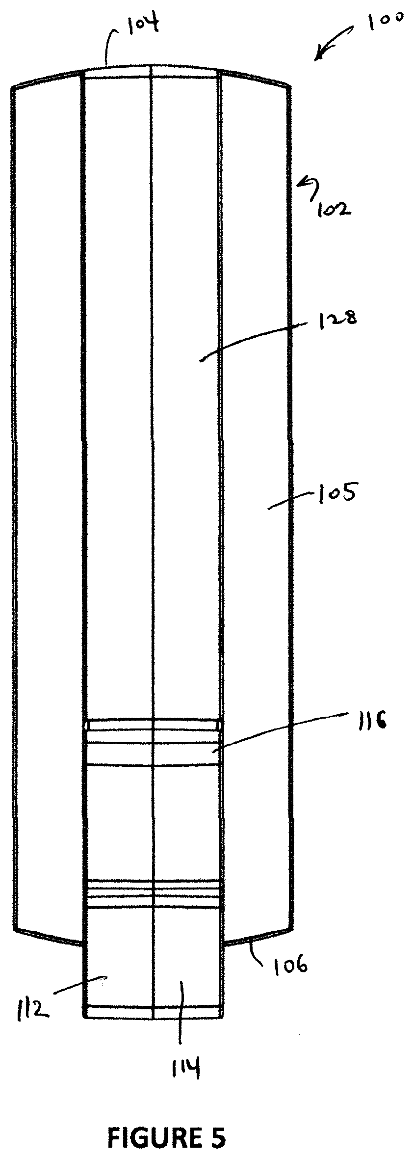 Patent US12338923 Figure 5 – Data cable retaining post