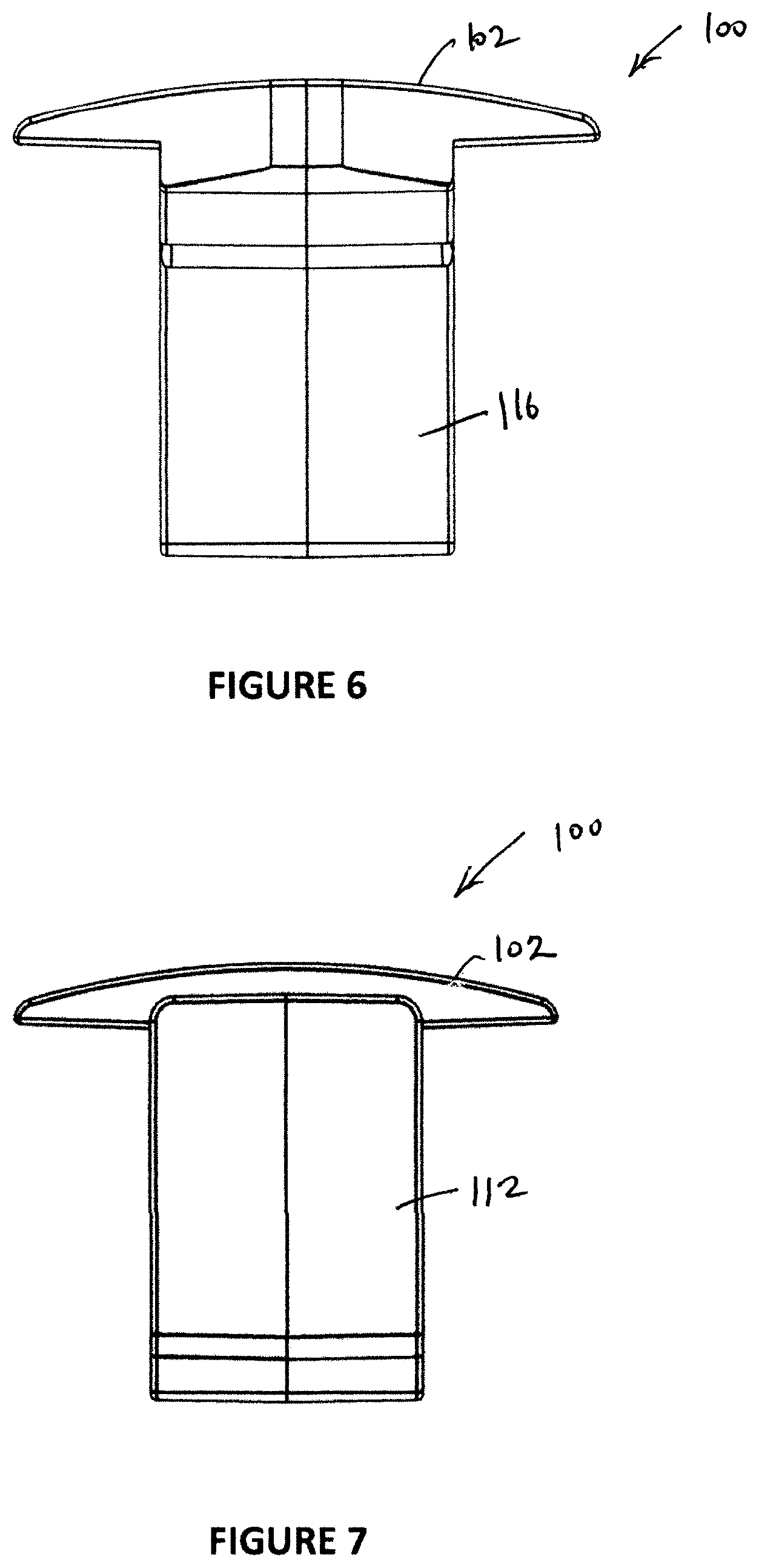 Patent US12338923 Figure 6 – Data cable retaining post
