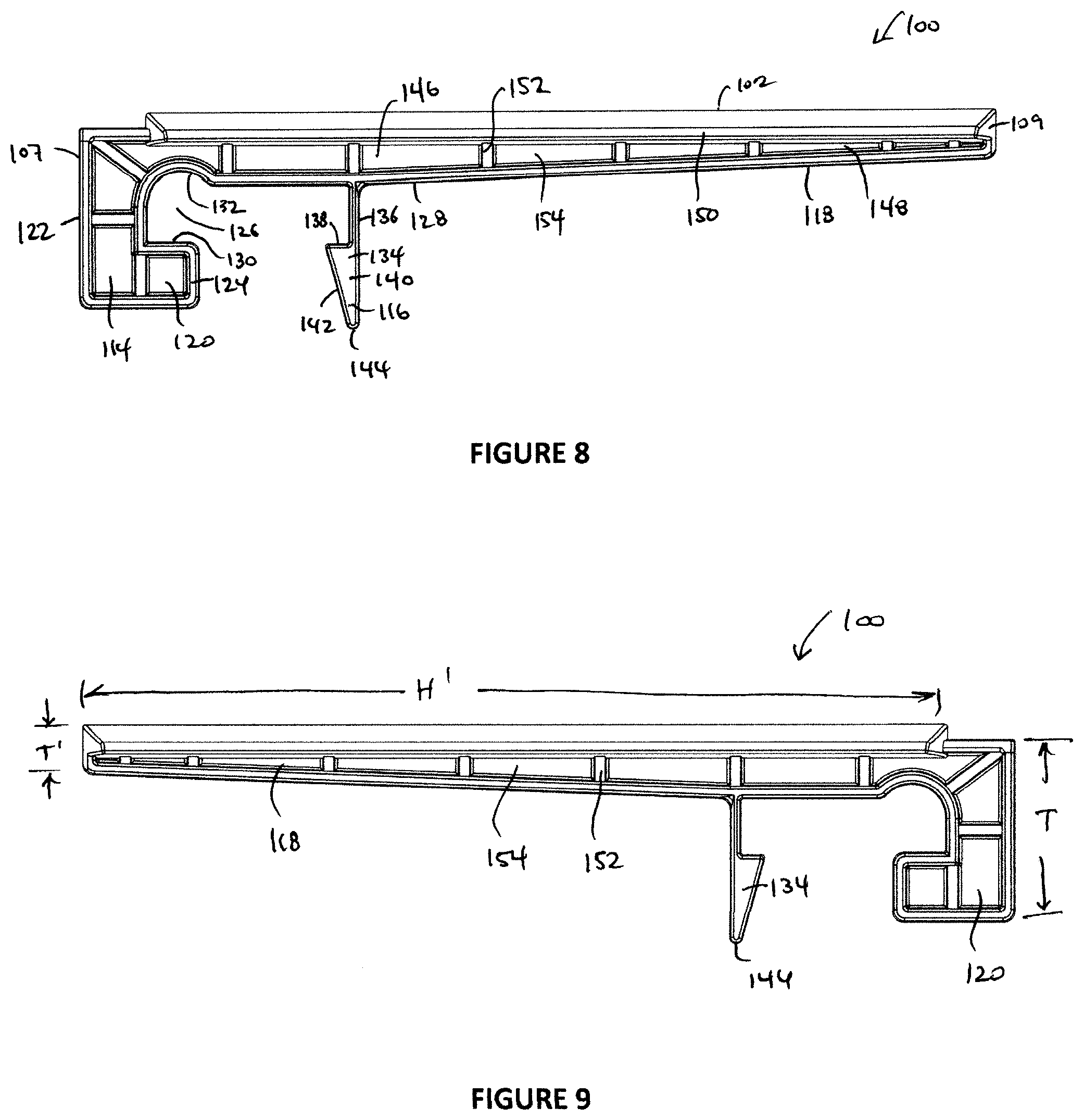 Patent US12338923 Figure 7 – Data cable retaining post
