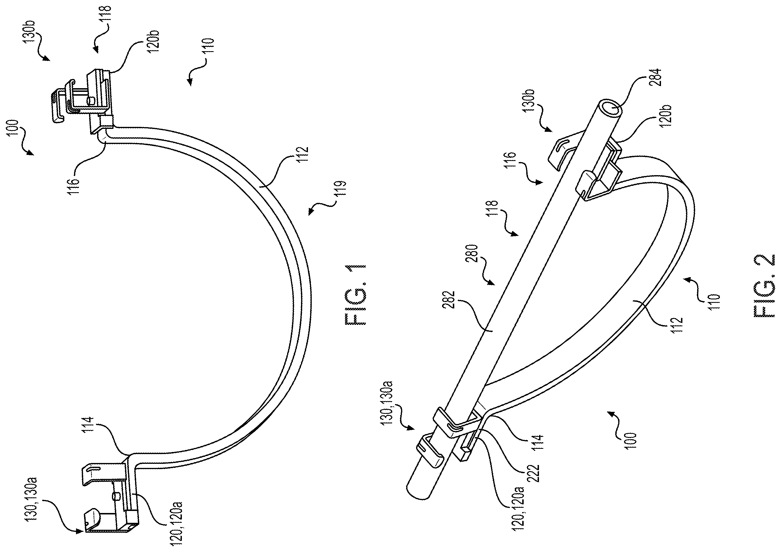 Patent US12338924 Figure 1 – Method of supporting piping on a brace pipe