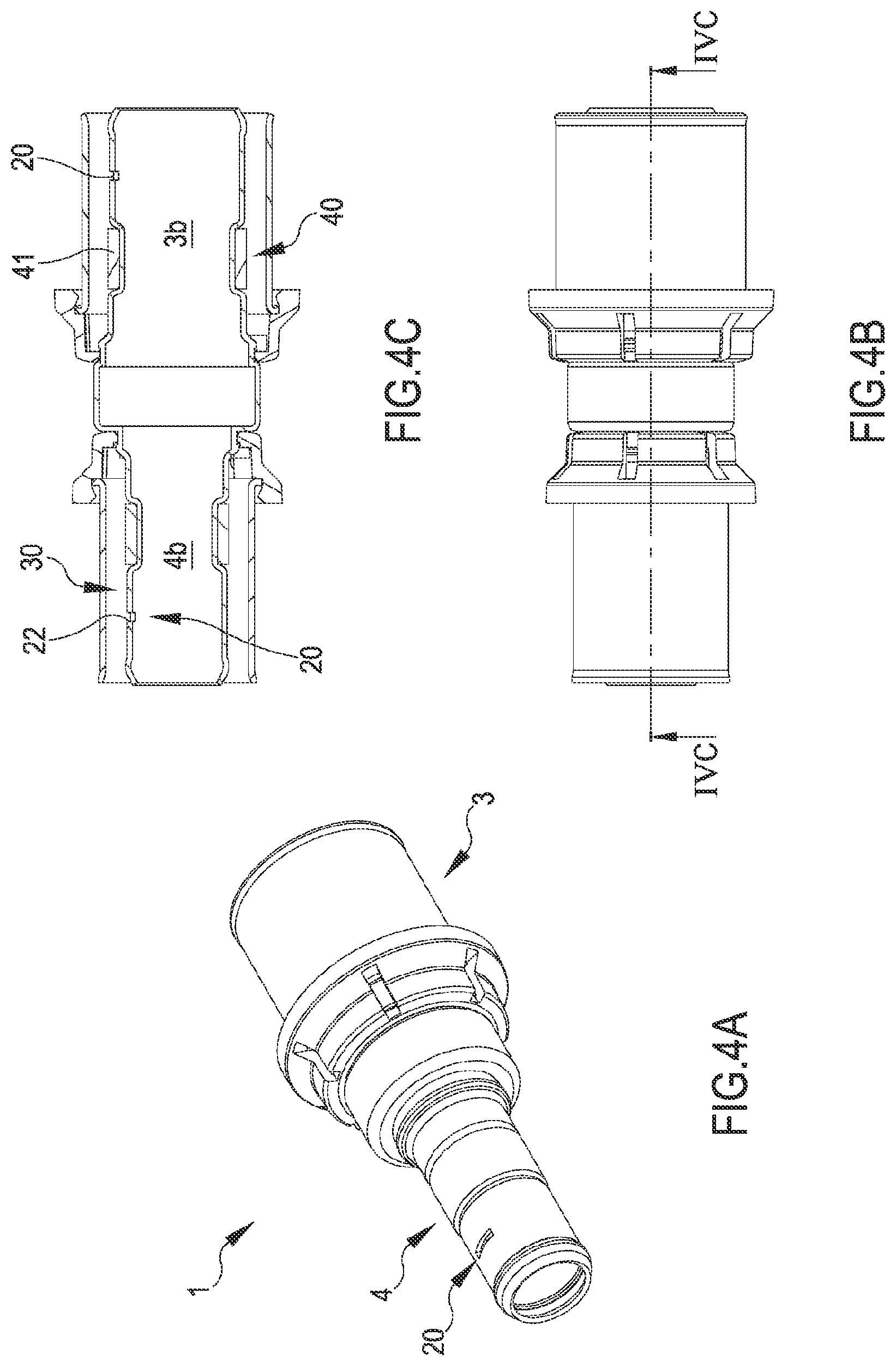 Patent US12338925 Figure 6 – Fitting for connecting pipes, in particular flexible pipes