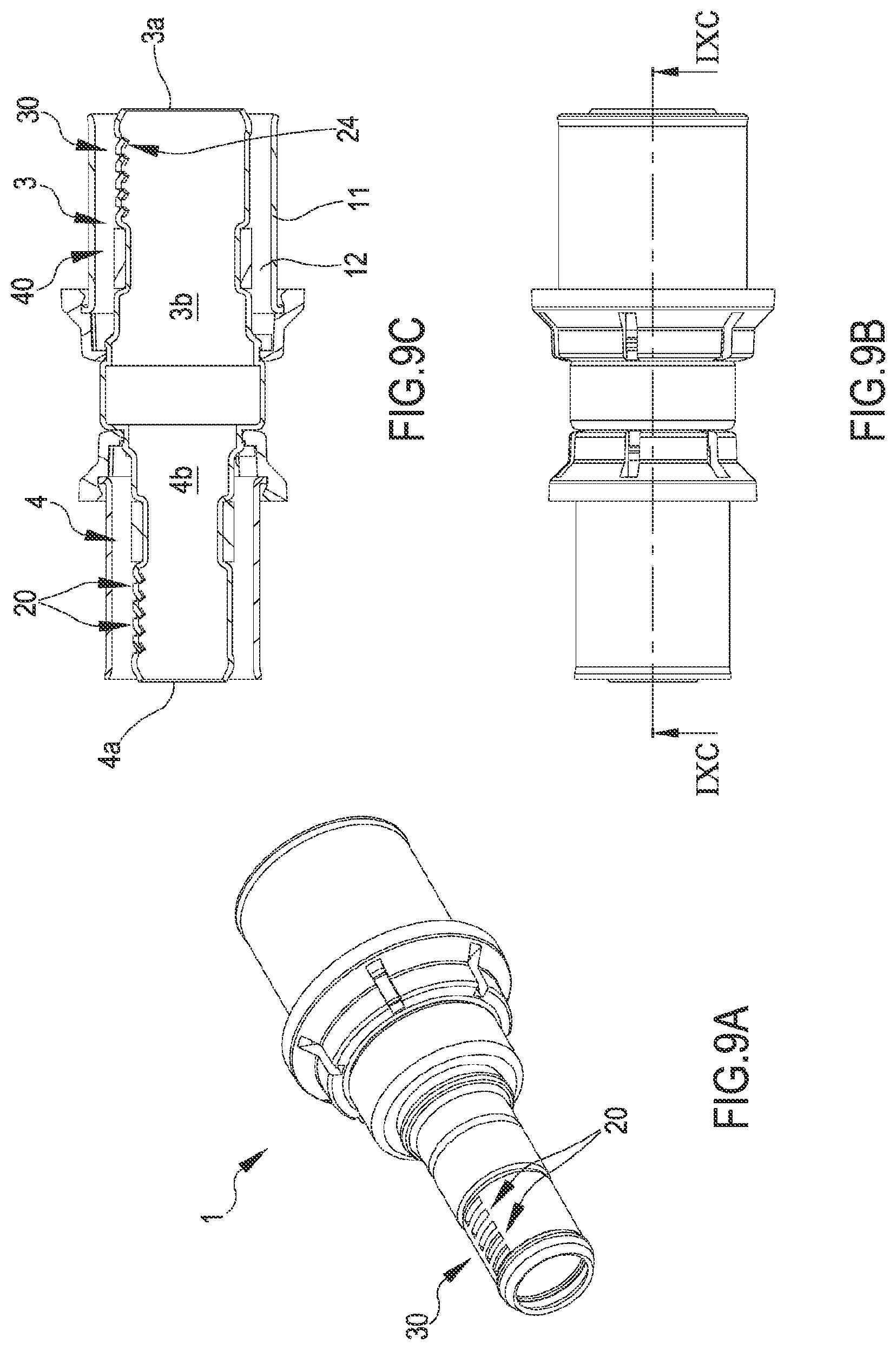 Patent US12338925 Figure 11 – Fitting for connecting pipes, in particular flexible pipes