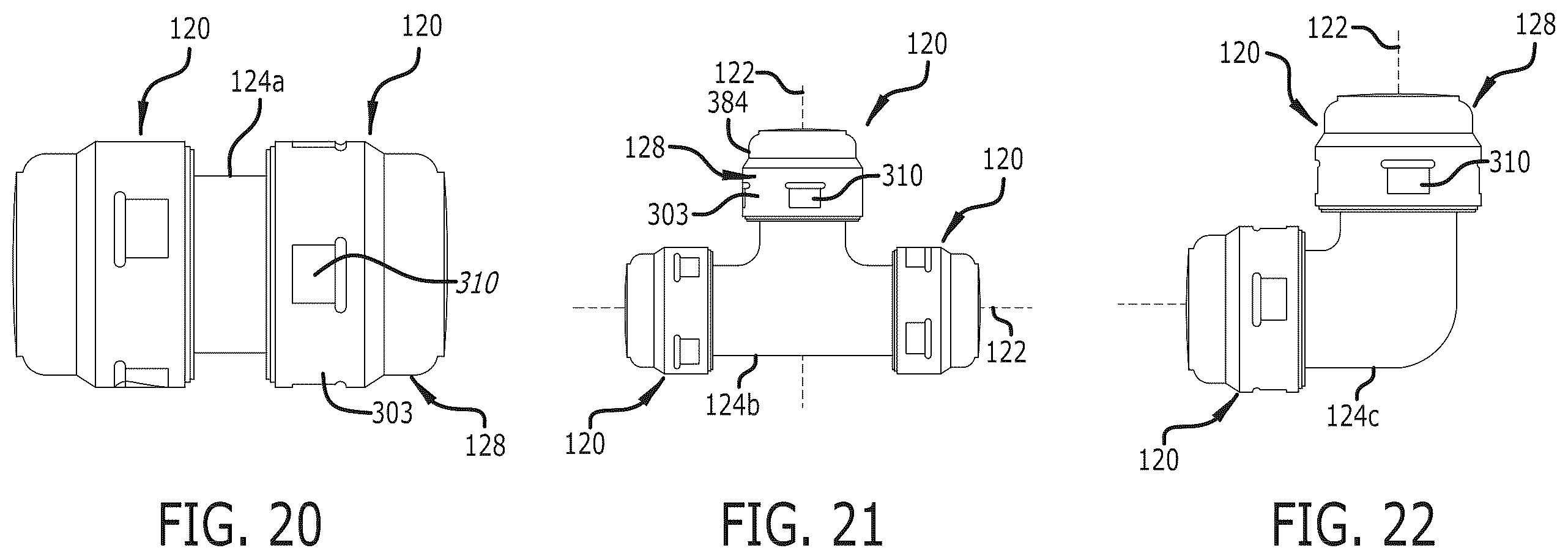 Patent US12338928 Figure 11 – Plumbing fitting