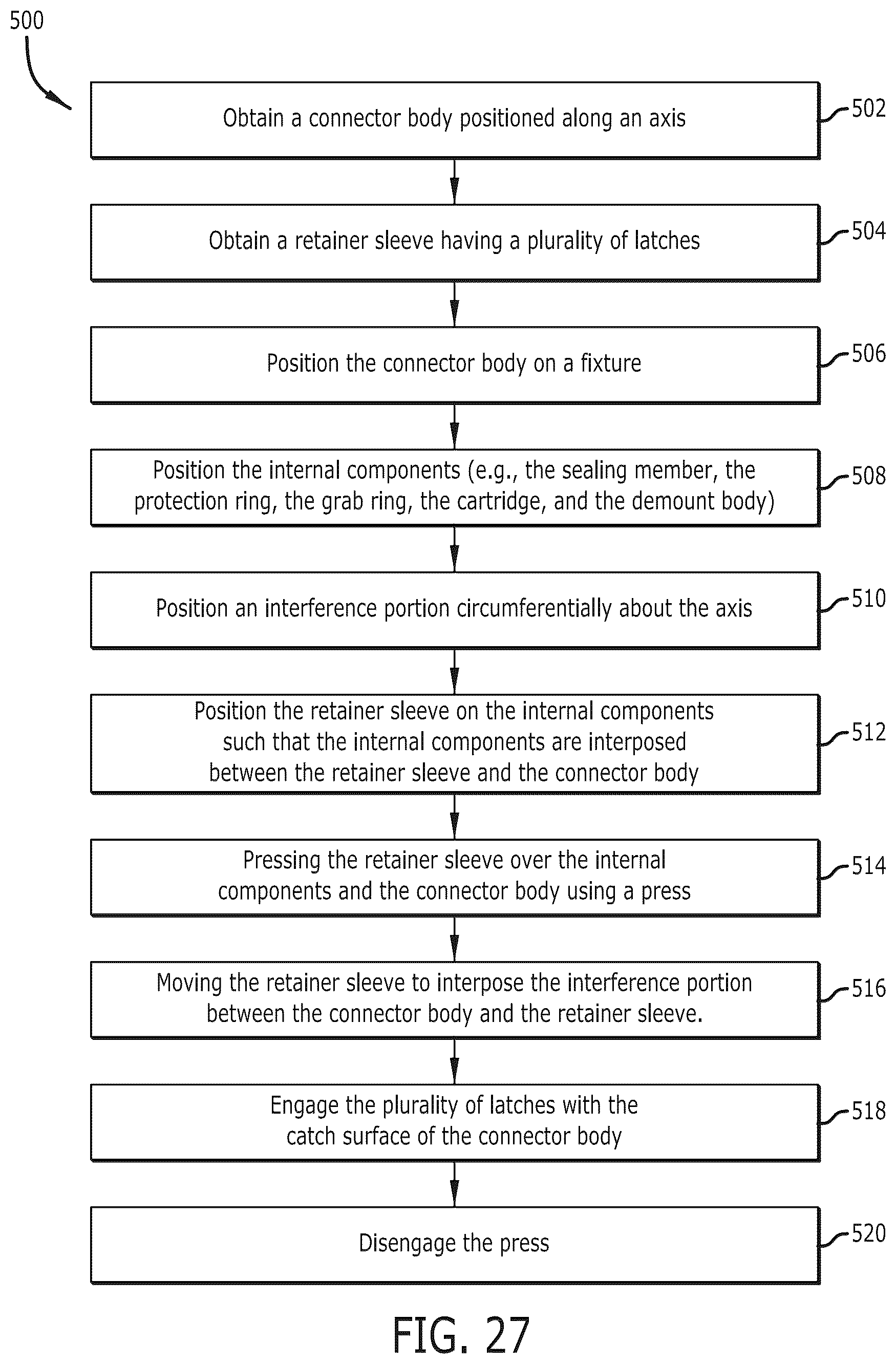 Patent US12338928 Figure 14 – Plumbing fitting