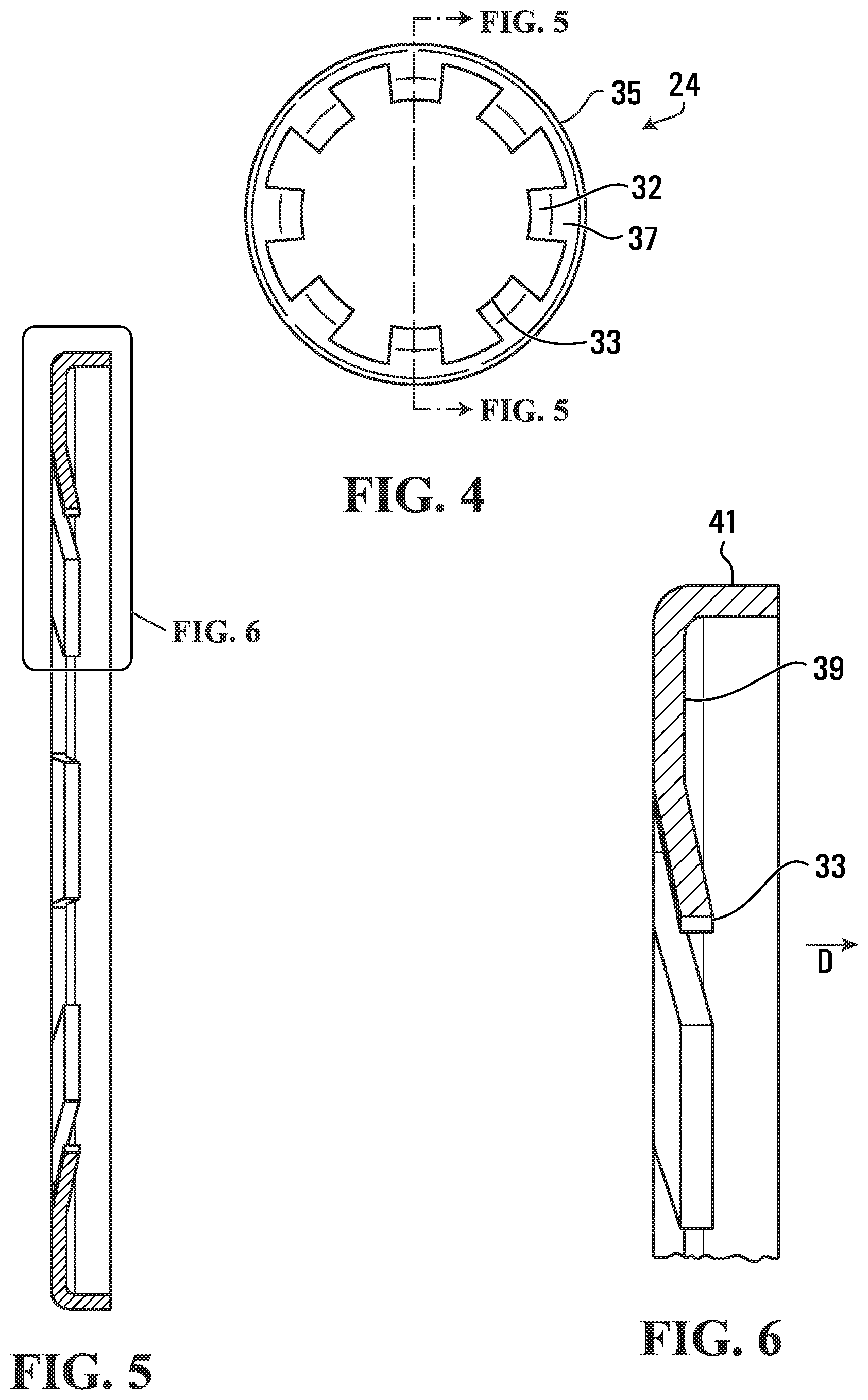 Patent US12338929 Figure 4 – Push fitting for metallic pipe