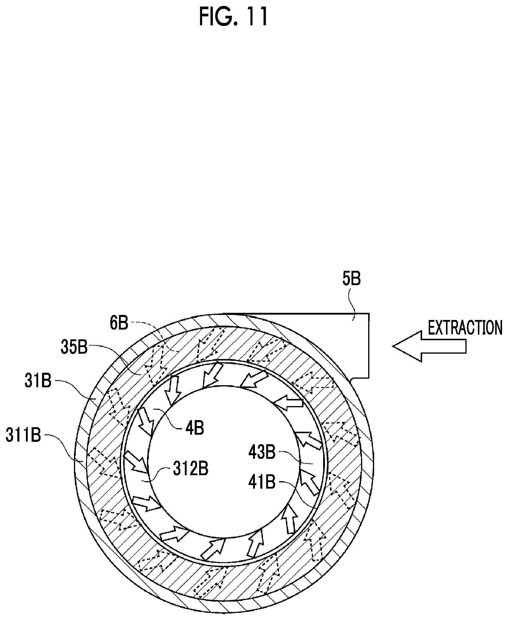 Patent US12338932 Figure 11 – Pipe branching device and compressor