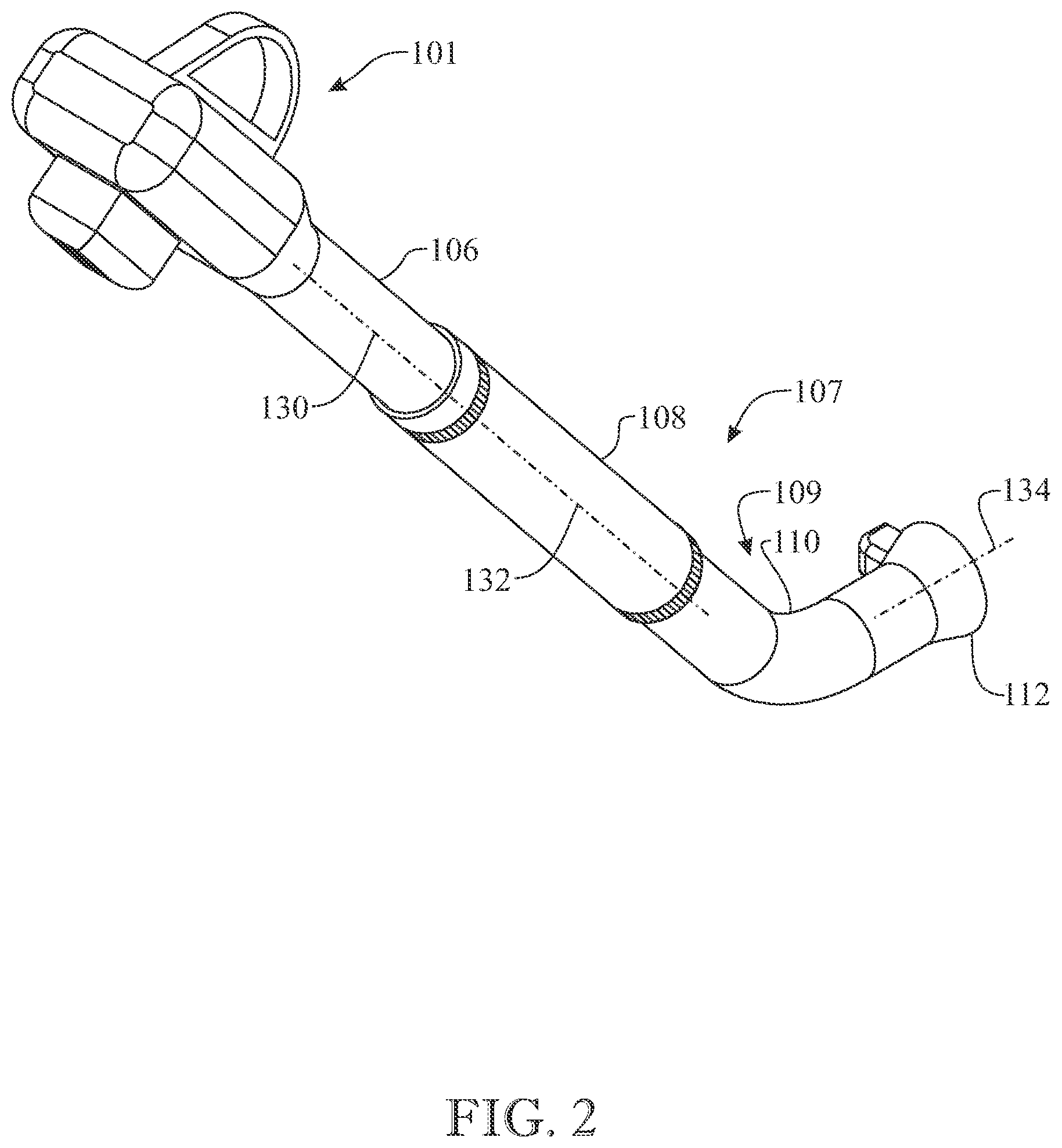 Patent US12338933 Figure 2 – Attachment system for a power air blower