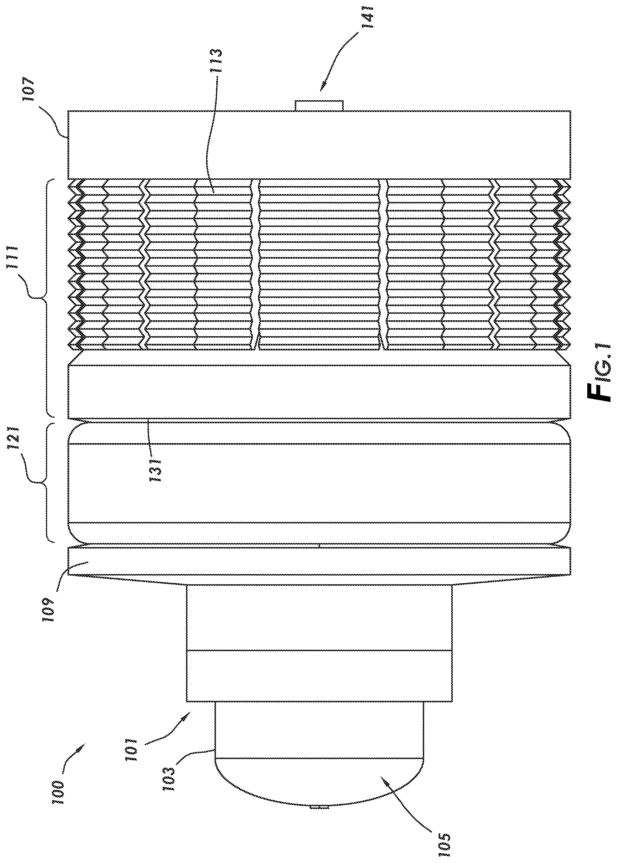 Patent US12338934 Figure 1 – Activation system for pipeline plug
