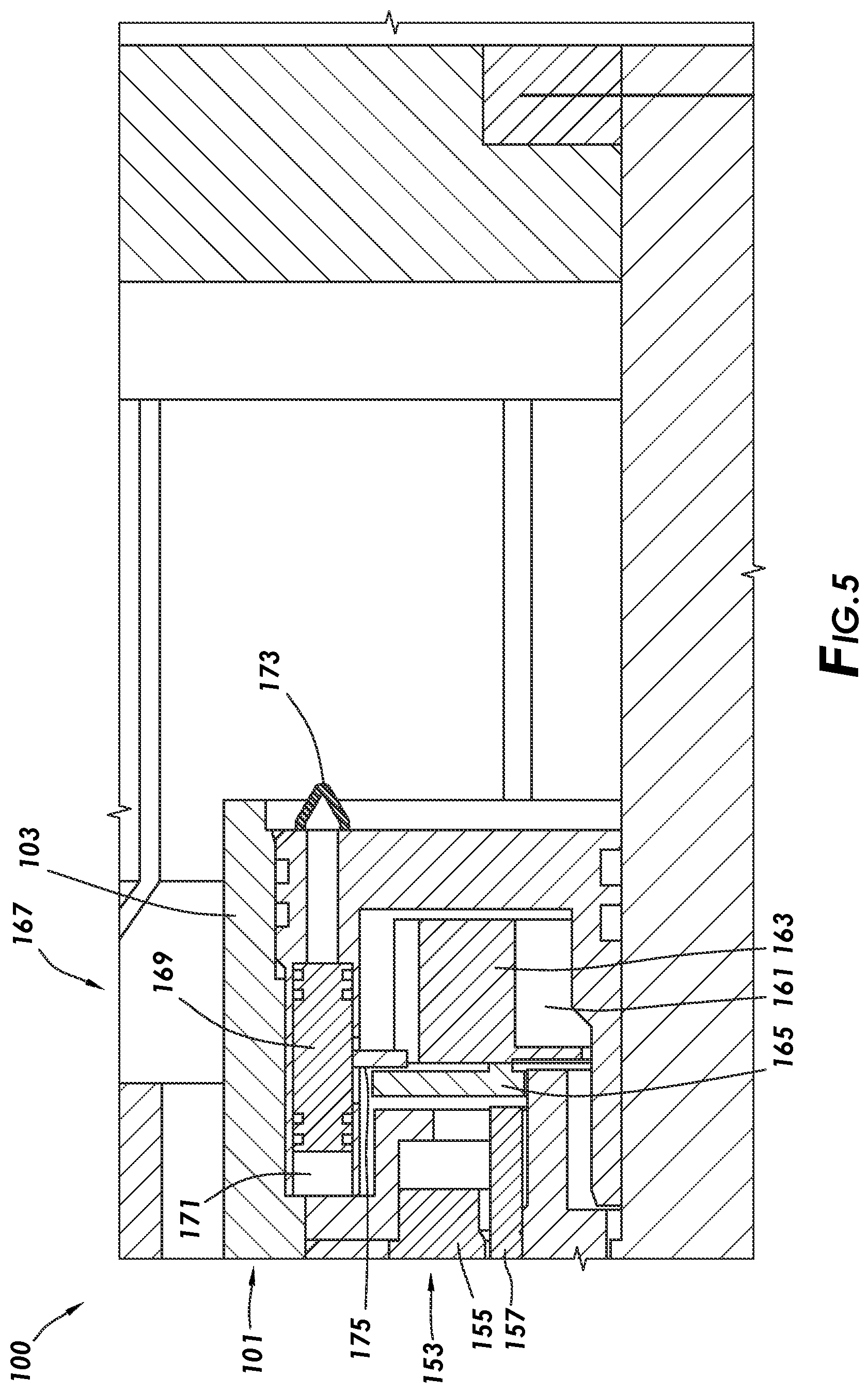 Patent US12338934 Figure 5 – Activation system for pipeline plug