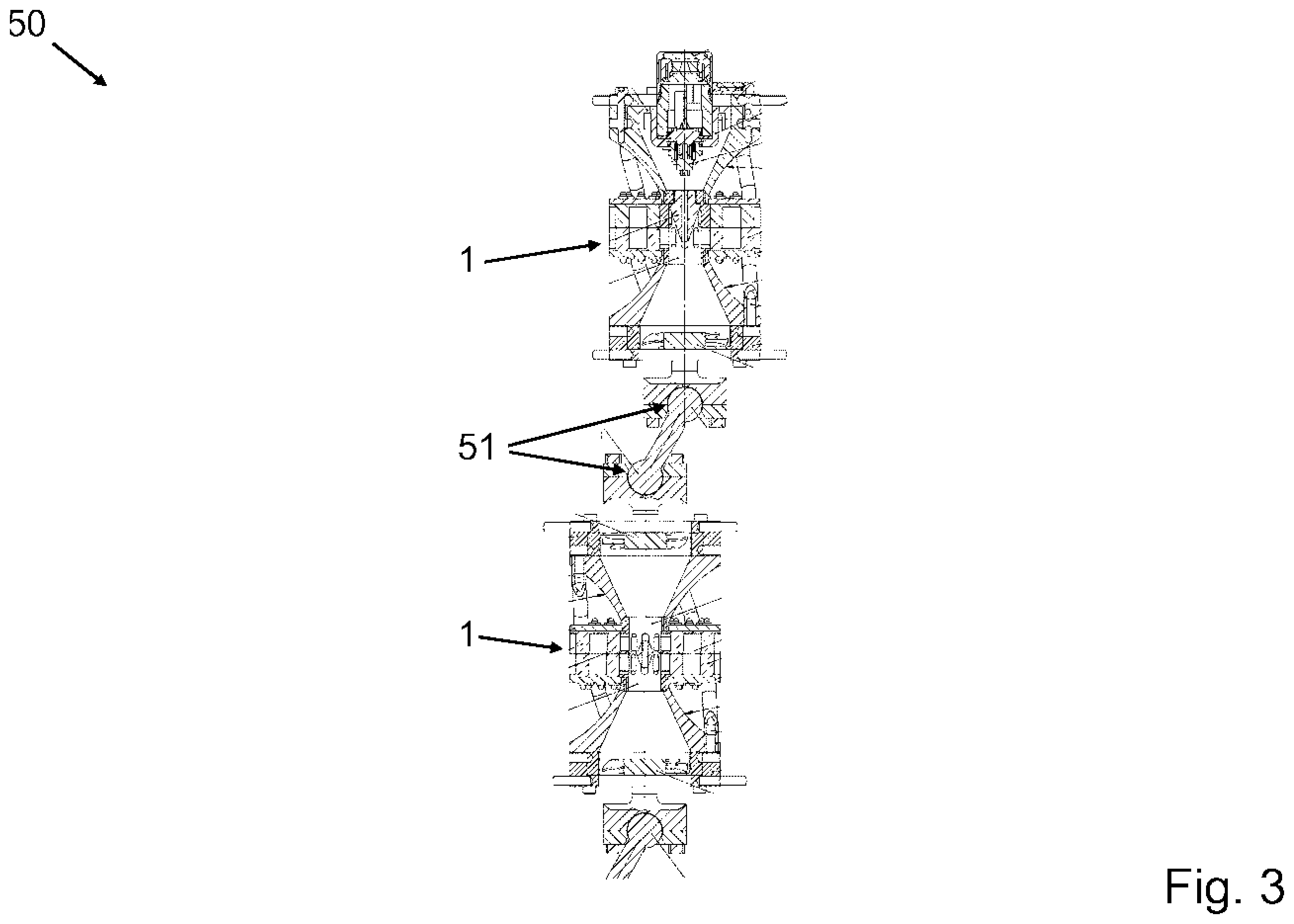 Patent US12338936 Figure 3 – LED UV system for pipe rehabilitation