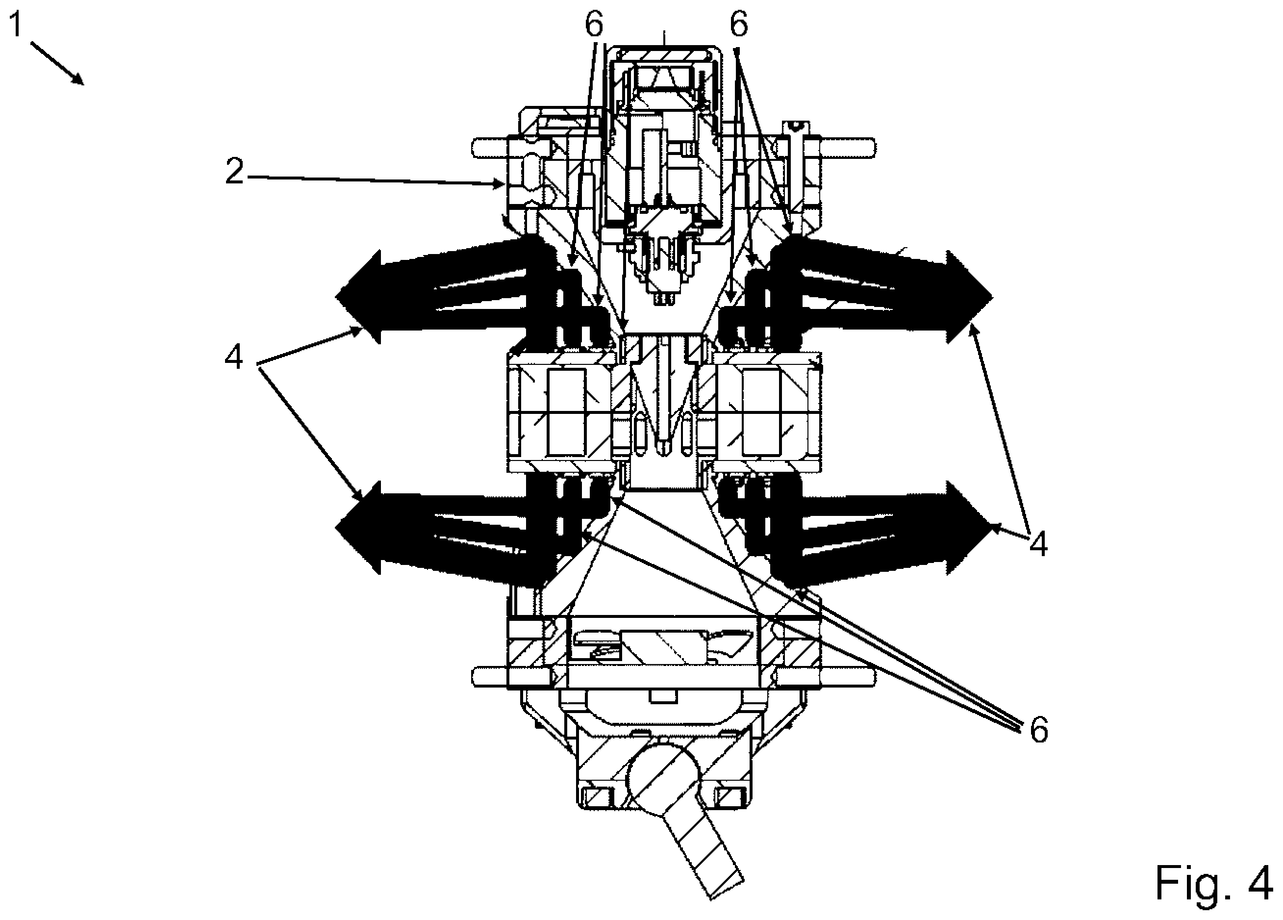 Patent US12338936 Figure 4 – LED UV system for pipe rehabilitation