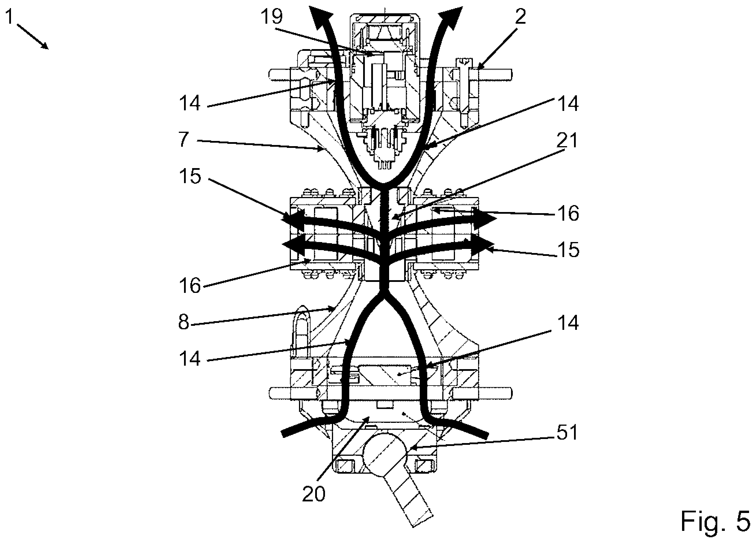 Patent US12338936 Figure 5 – LED UV system for pipe rehabilitation
