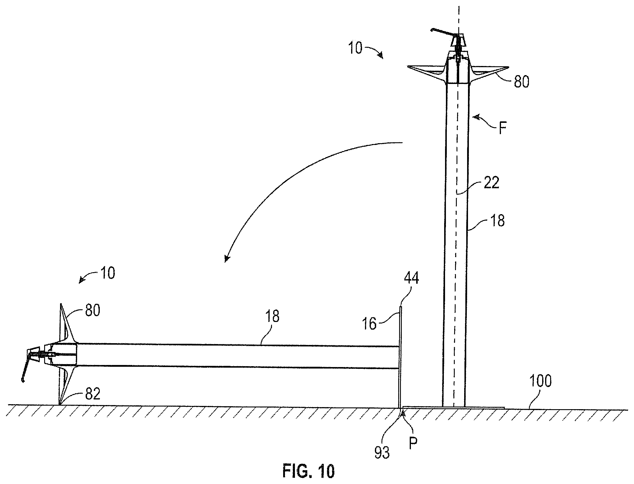Patent US12338945 Figure 10 – Free standing stand