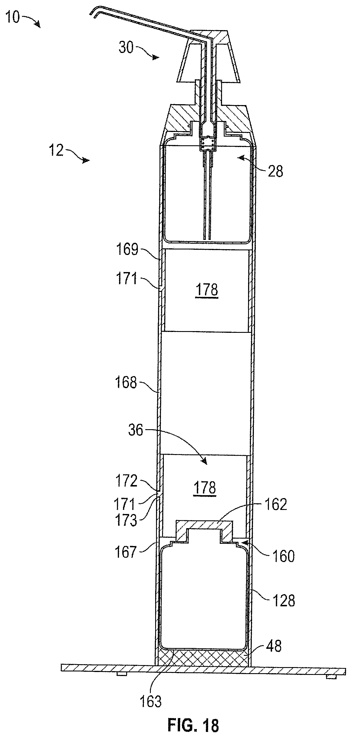 Patent US12338945 Figure 17 – Free standing stand