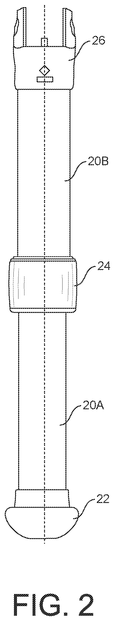 Patent US12338946 Figure 2 – Tripod with a sealed leg lock