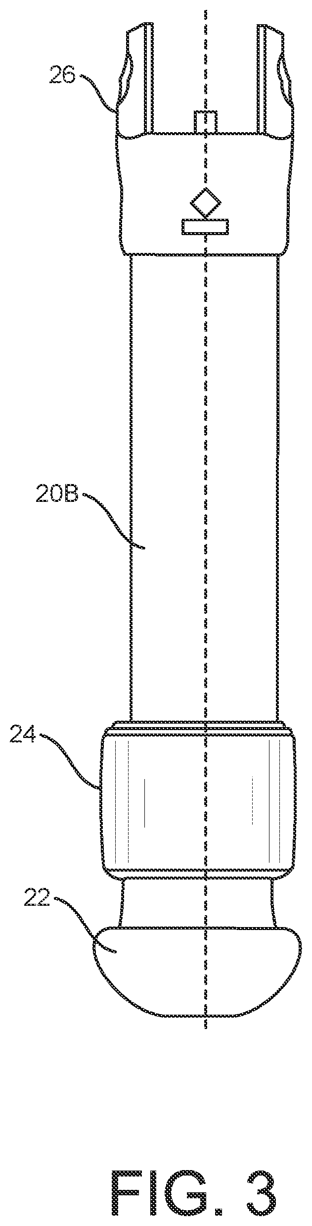 Patent US12338946 Figure 3 – Tripod with a sealed leg lock