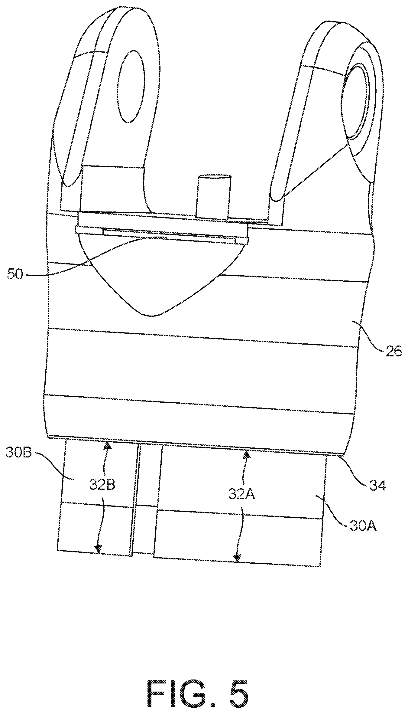 Patent US12338946 Figure 5 – Tripod with a sealed leg lock