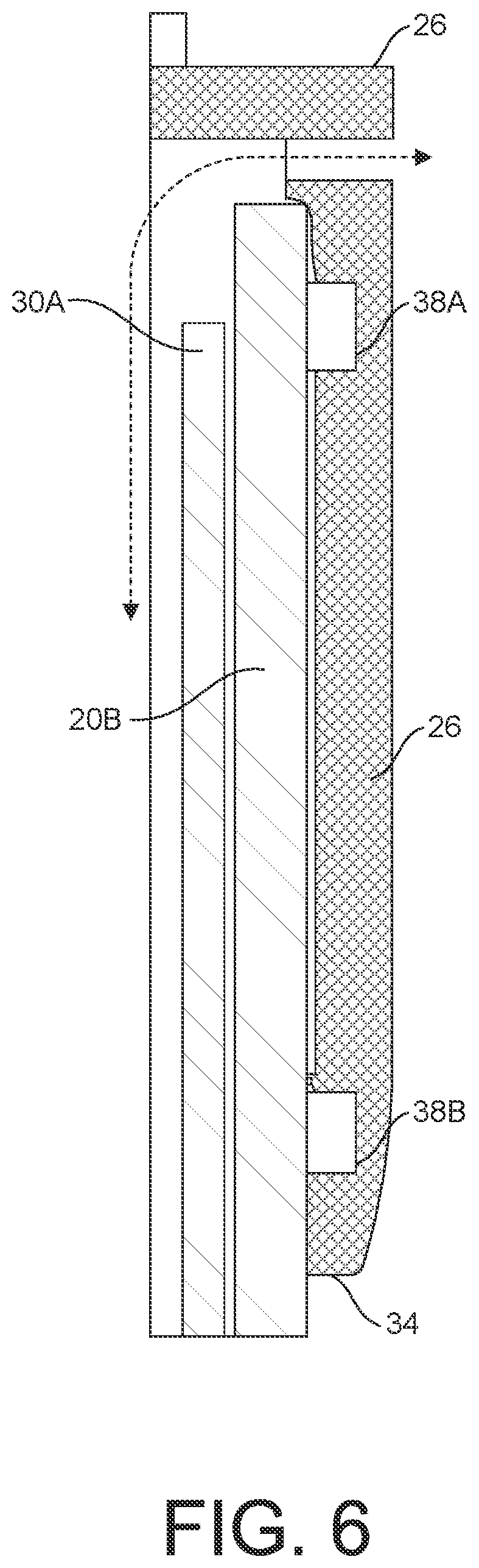 Patent US12338946 Figure 6 – Tripod with a sealed leg lock